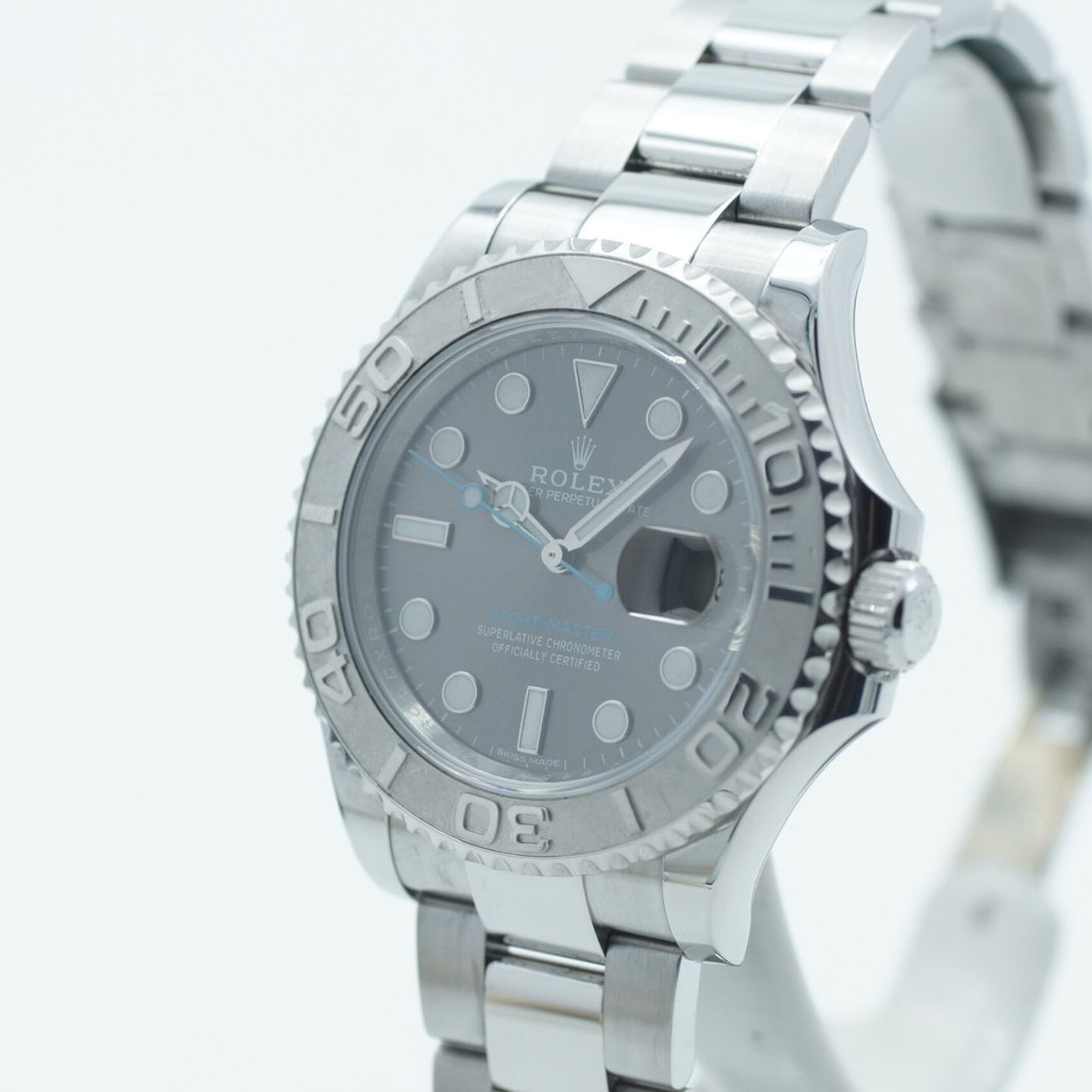 Rolex Yacht-Master 40 116622 (2018) - Grey dial 40 mm Steel case (3/8)