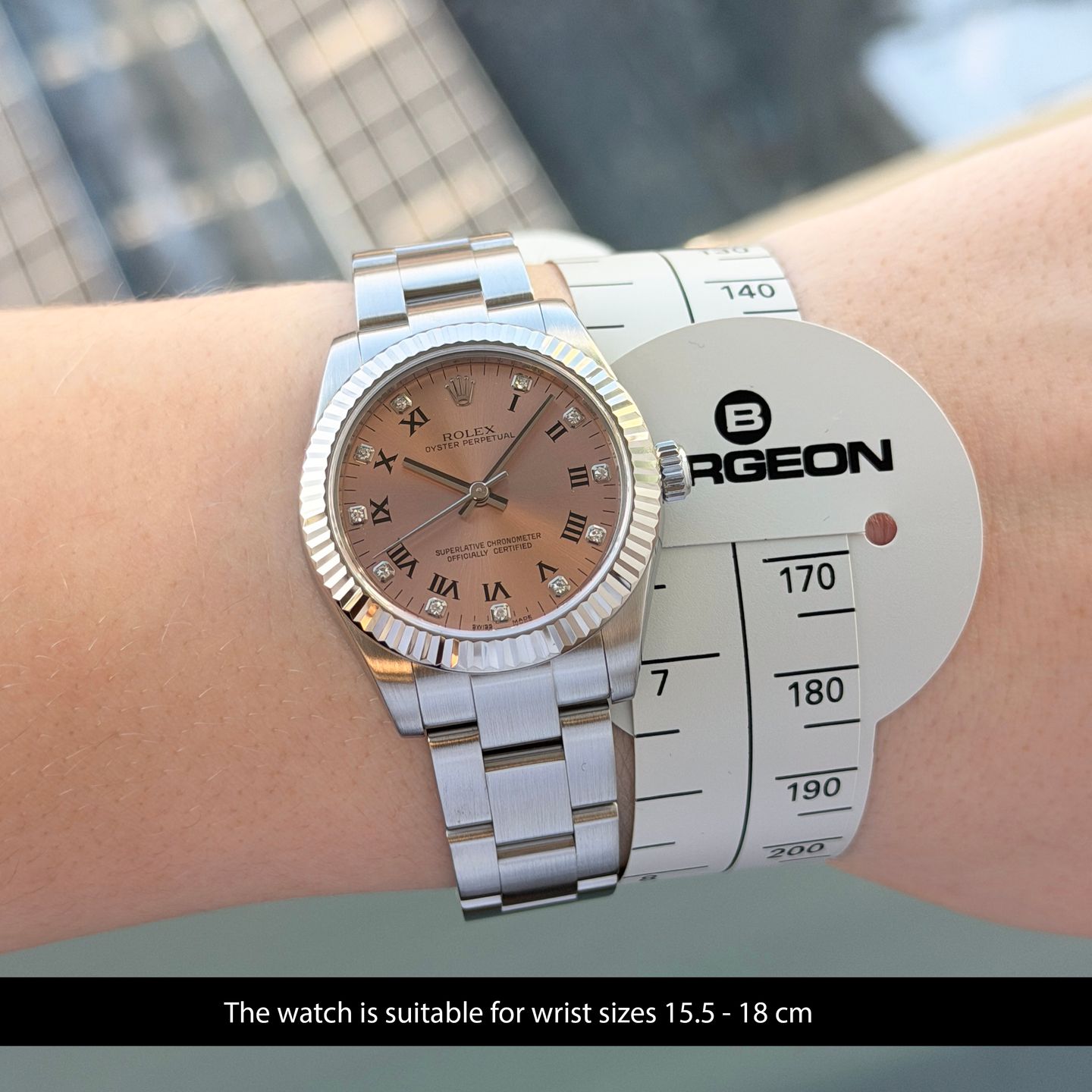 Rolex Oyster Perpetual 31 177234 (2008) - 31mm Staal (2/8)