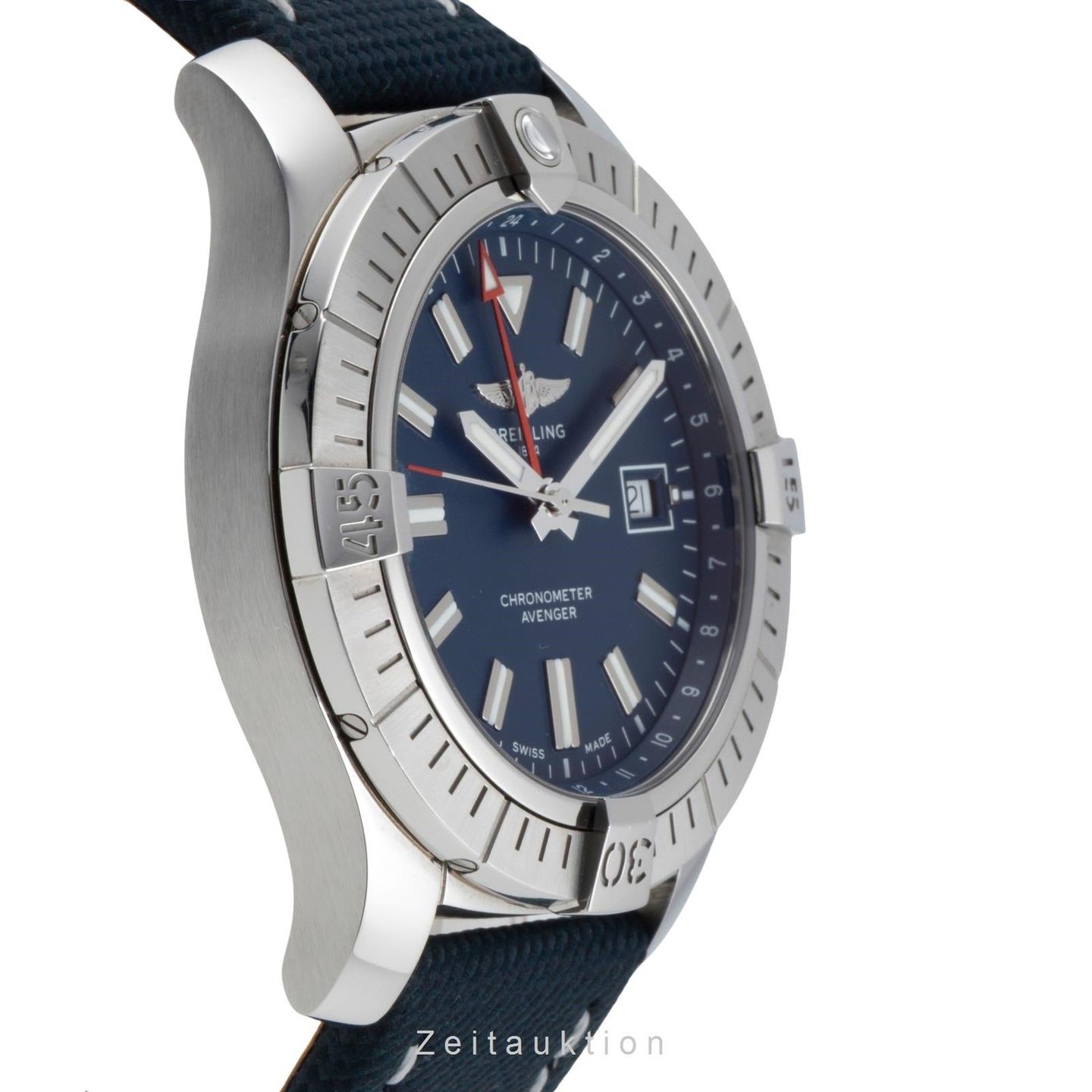 Breitling Avenger A32395101C1X1 (Unknown (random serial)) - Blue dial 43 mm Steel case (6/8)