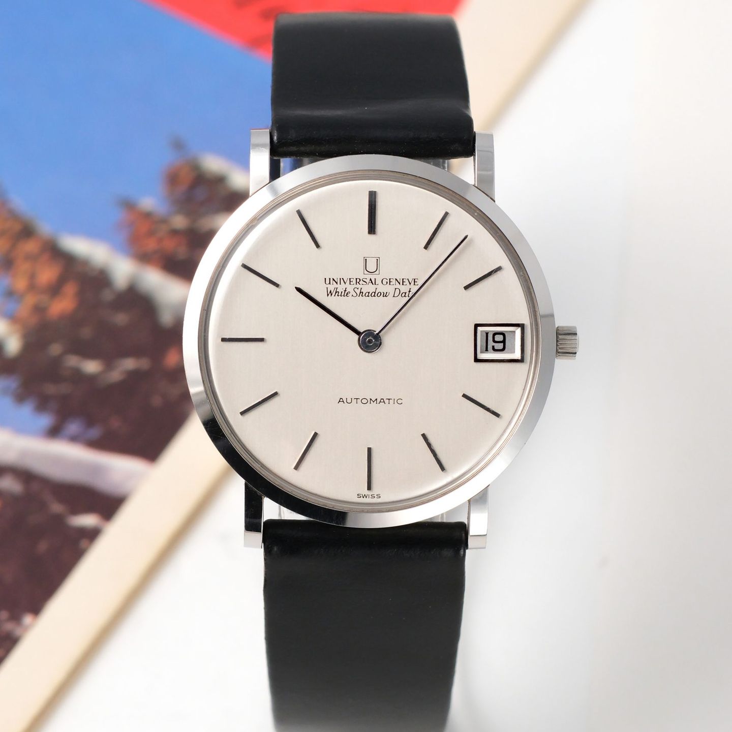 Universal Genève Vintage 867100/01 (1967) - Silver dial 33 mm Steel case (1/8)