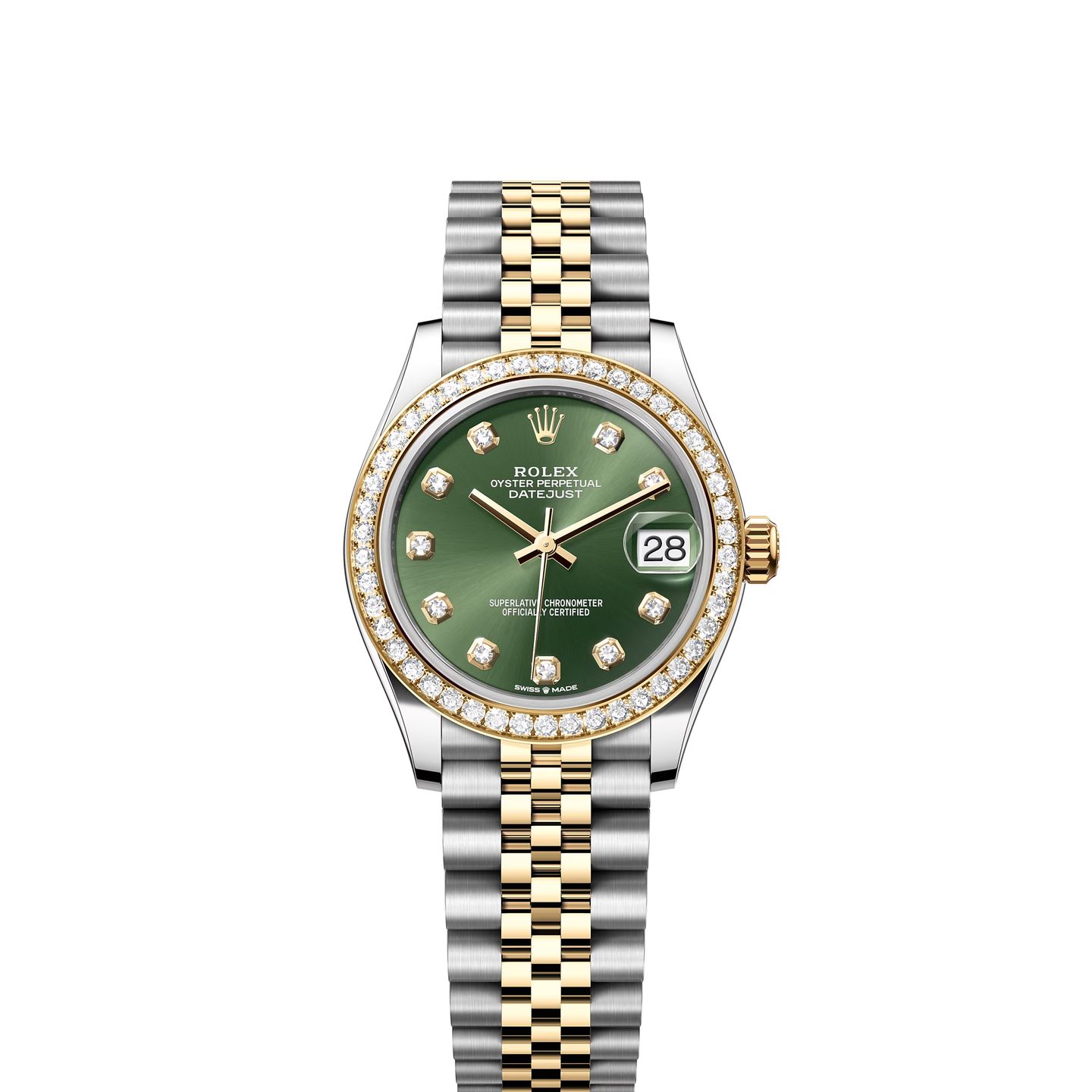 Rolex Datejust 31 278383RBR (2024) - Green dial 31 mm Steel case (1/1)