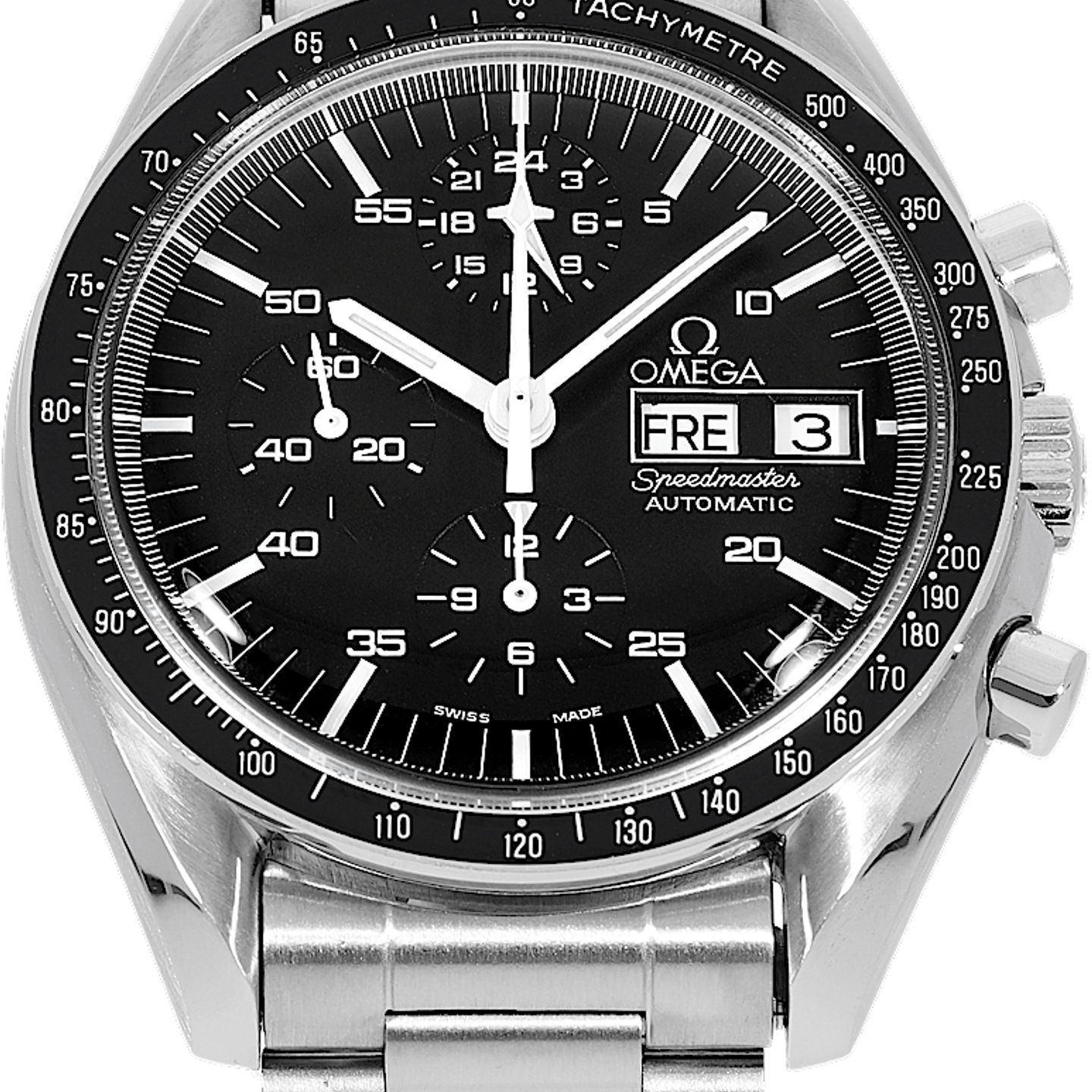 Omega Speedmaster 376.0822 (1988) - Black dial 42 mm Steel case (2/5)