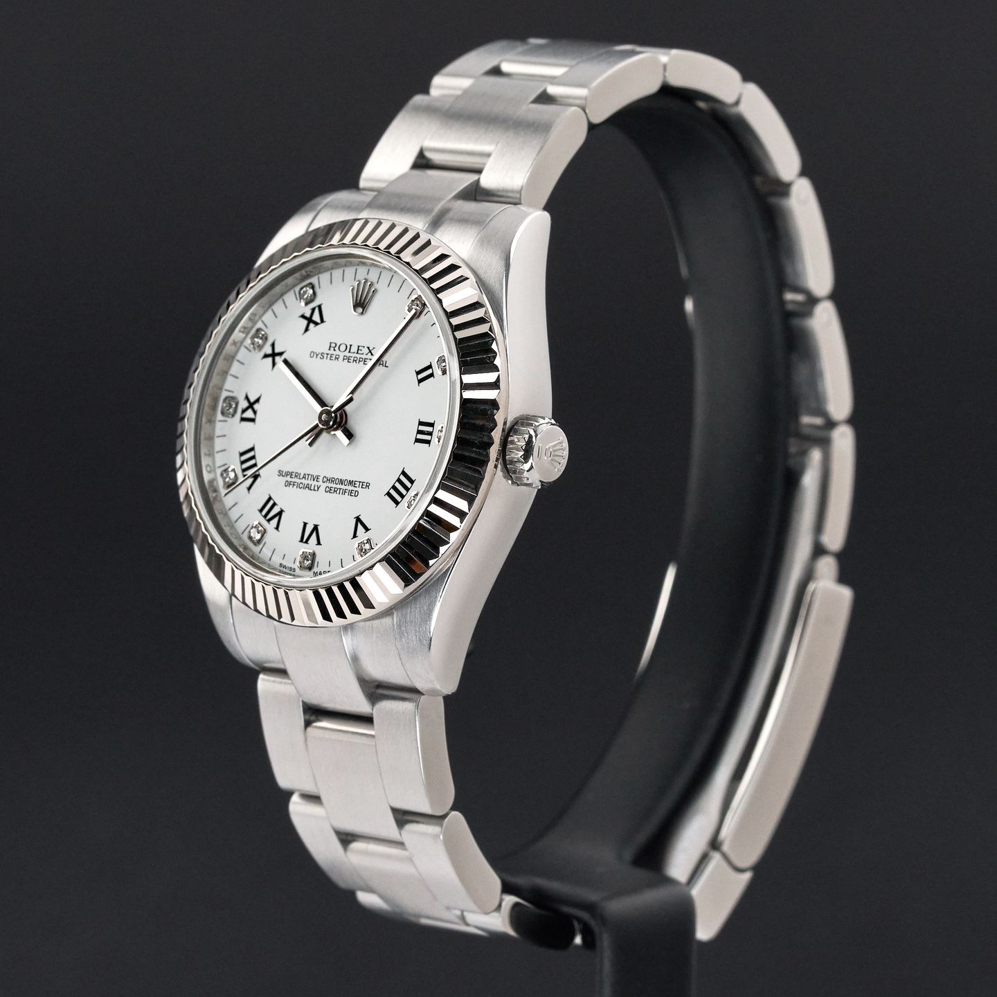 Rolex Oyster Perpetual 31 177234 (2007) - 31mm Staal (4/8)