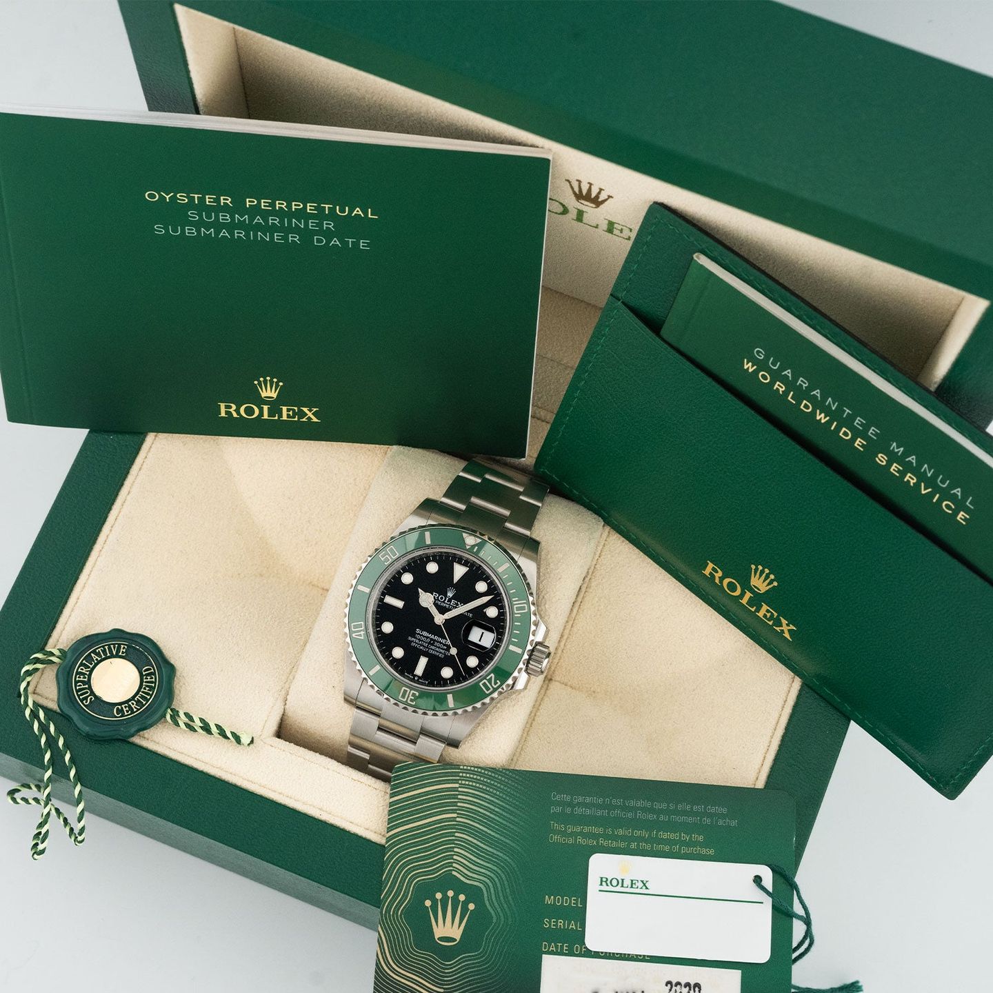 Rolex Submariner Date 126610LV (2020) - Zwart wijzerplaat 41mm Staal (5/5)