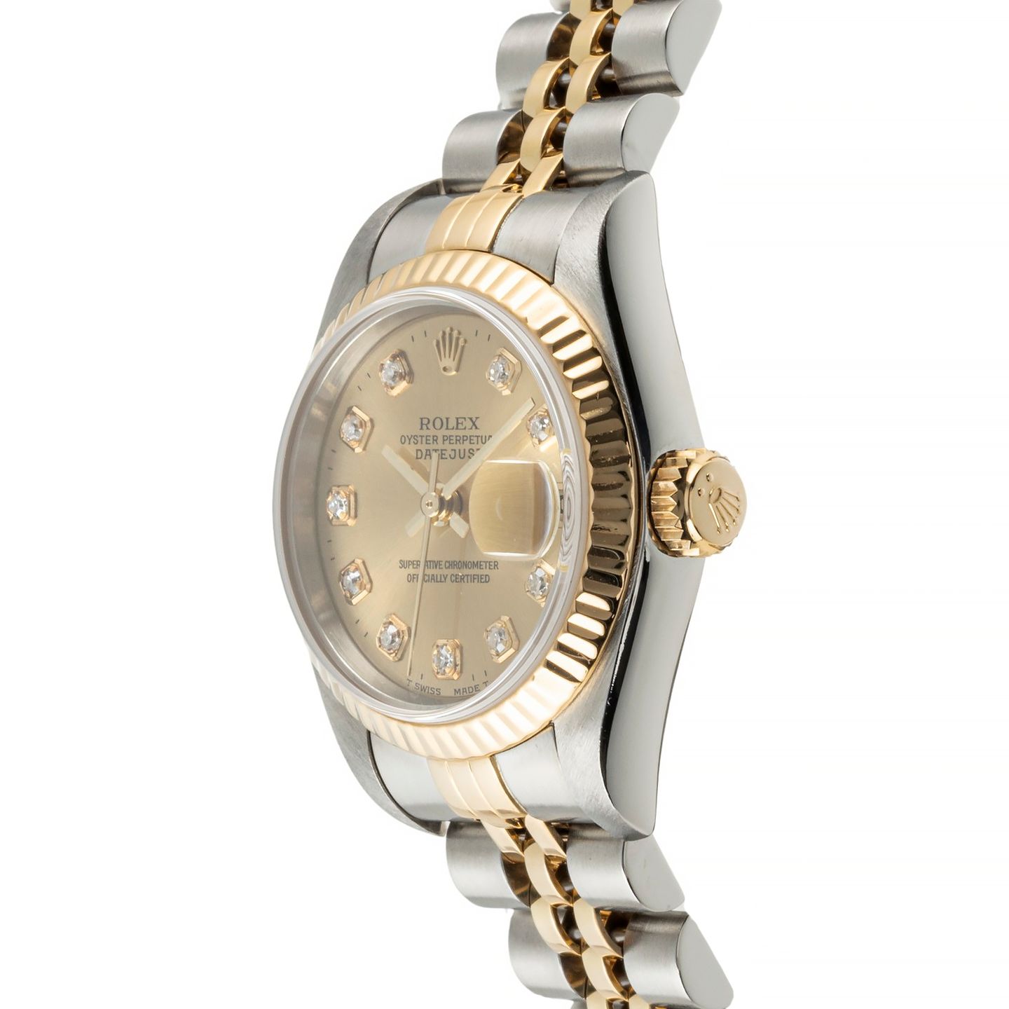 Rolex Lady-Datejust 79173 (2001) - 26mm Goud/Staal (7/8)