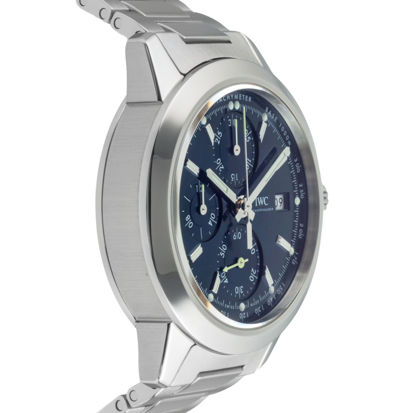 IWC Ingenieur Chronograph IW380802 (Unknown (random serial)) - Silver dial 42 mm Steel case (7/8)