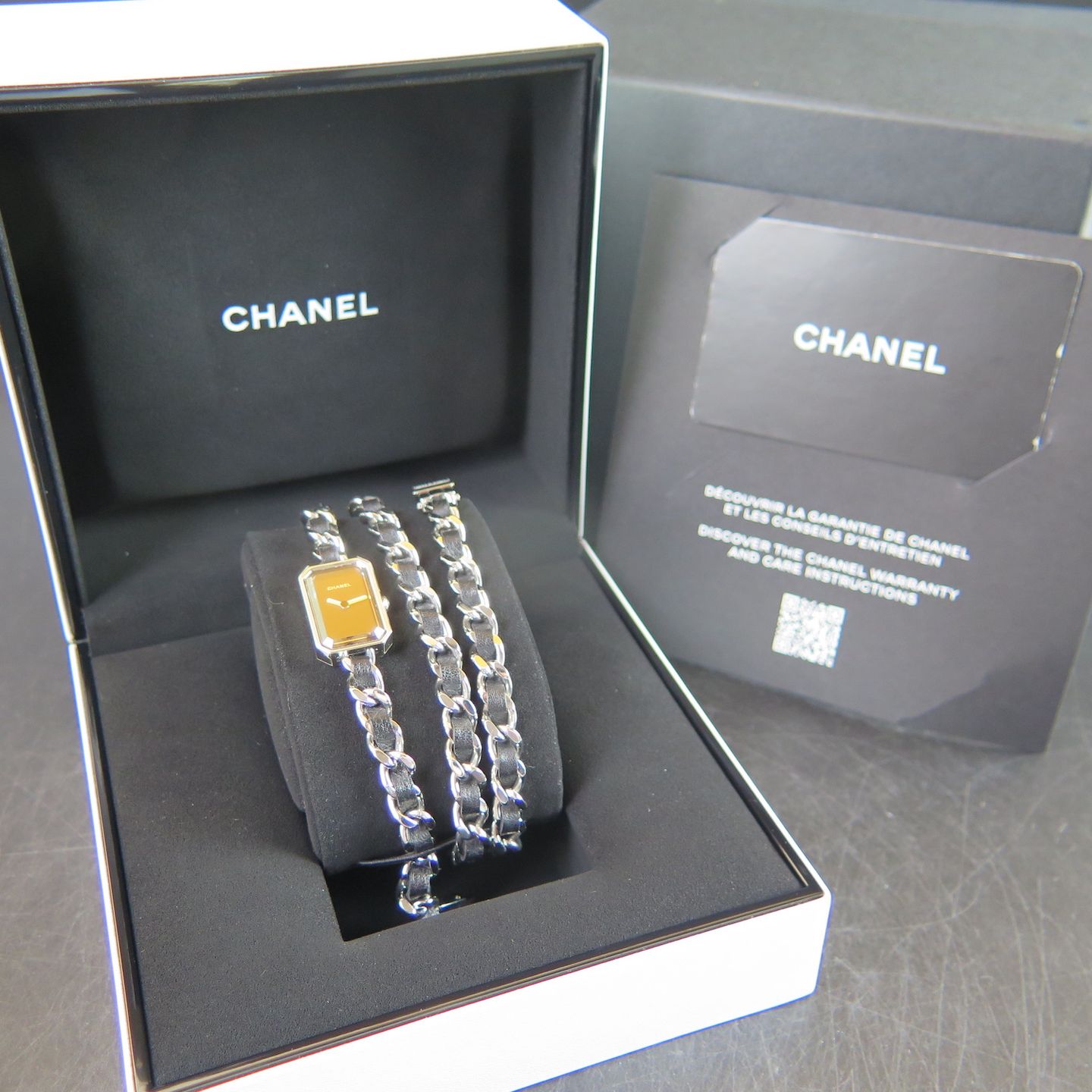 Chanel Première H3749 (2023) - Zwart wijzerplaat 16mm Staal (6/6)