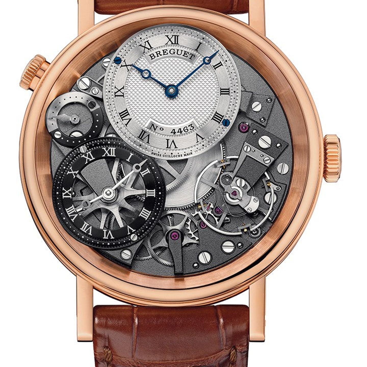 Breguet Tradition 7067BR/G1/9W6 (2025) - Blauw wijzerplaat 40mm Roségoud (1/1)