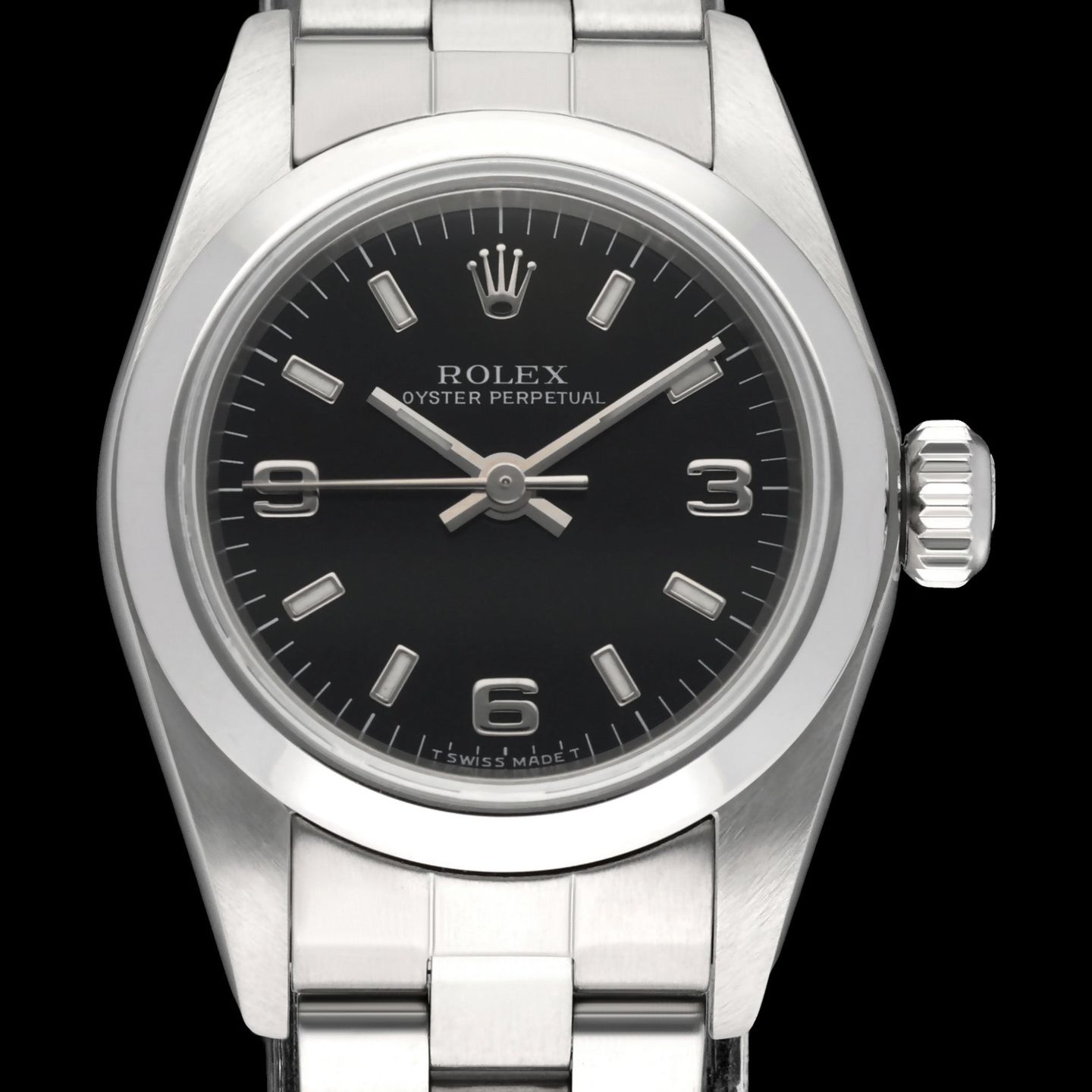 Rolex Oyster Perpetual 67180 (1999) - 26 mm Steel case (1/7)