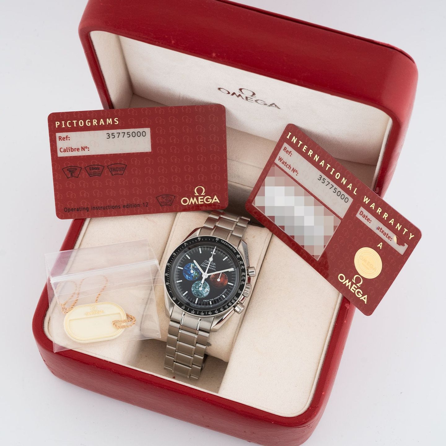 Omega Speedmaster Professional Moonwatch 3577.50.00 (2011) - Black dial 42 mm Steel case (5/5)