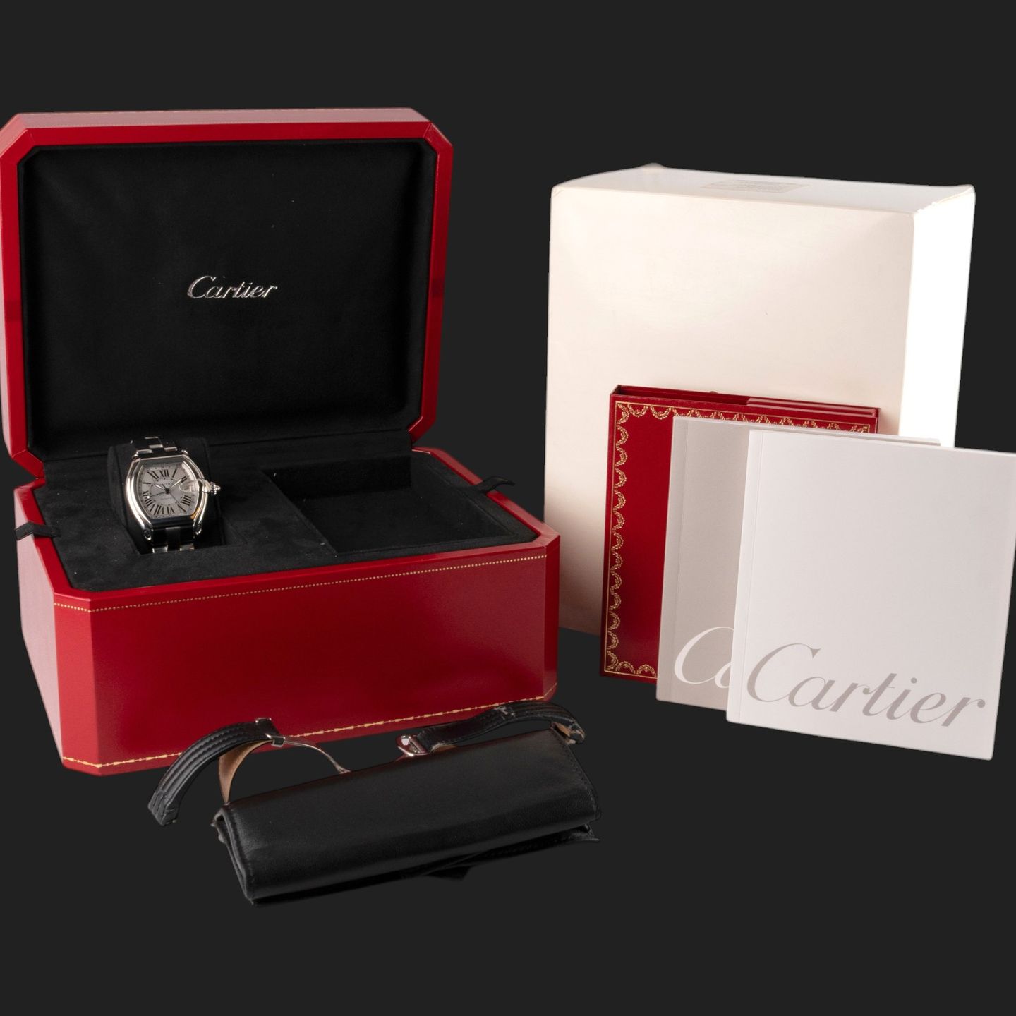 Cartier Roadster 2722 (2004) - Silver dial 42 mm Steel case (8/8)