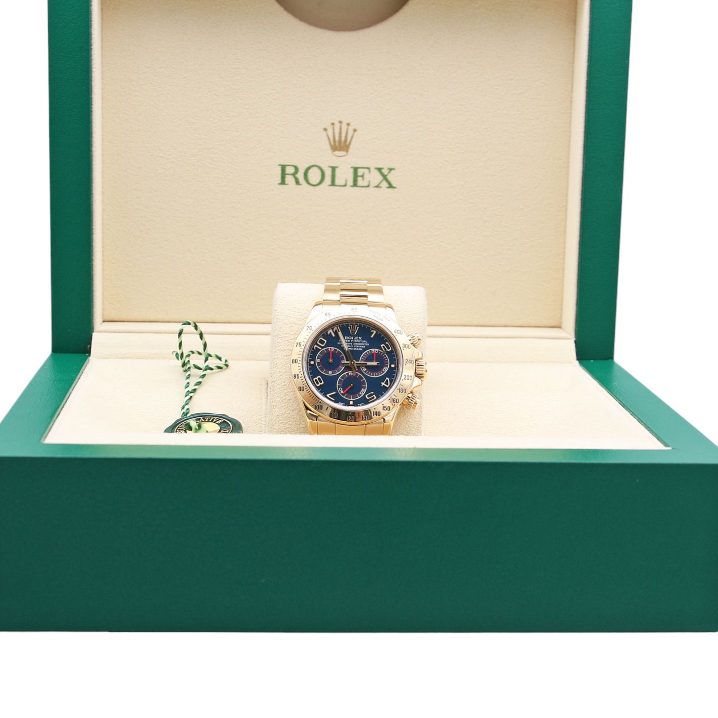 Rolex Daytona 116528 (Unknown (random serial)) - 40 mm Yellow Gold case (4/8)