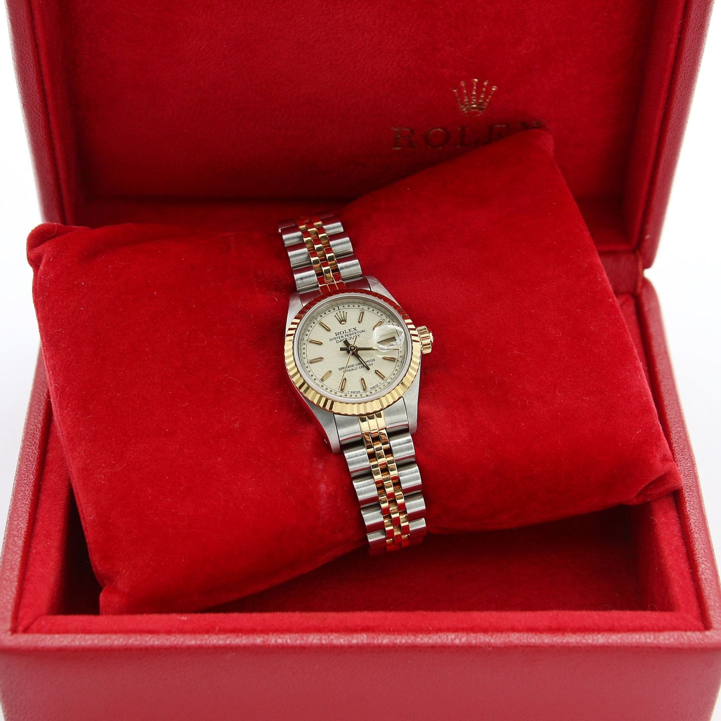 Rolex Lady-Datejust 69173 (Unknown (random serial)) - 26 mm Gold/Steel case (1/8)