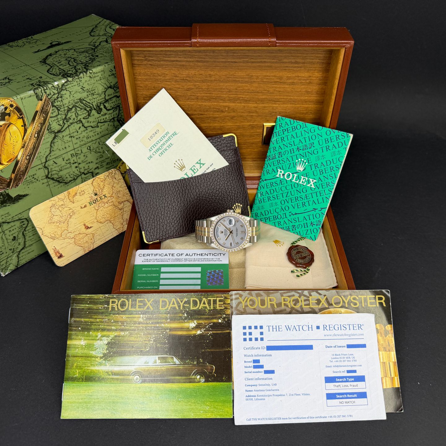 Rolex Day-Date 36 18349 (1989) - 36mm Witgoud (6/16)