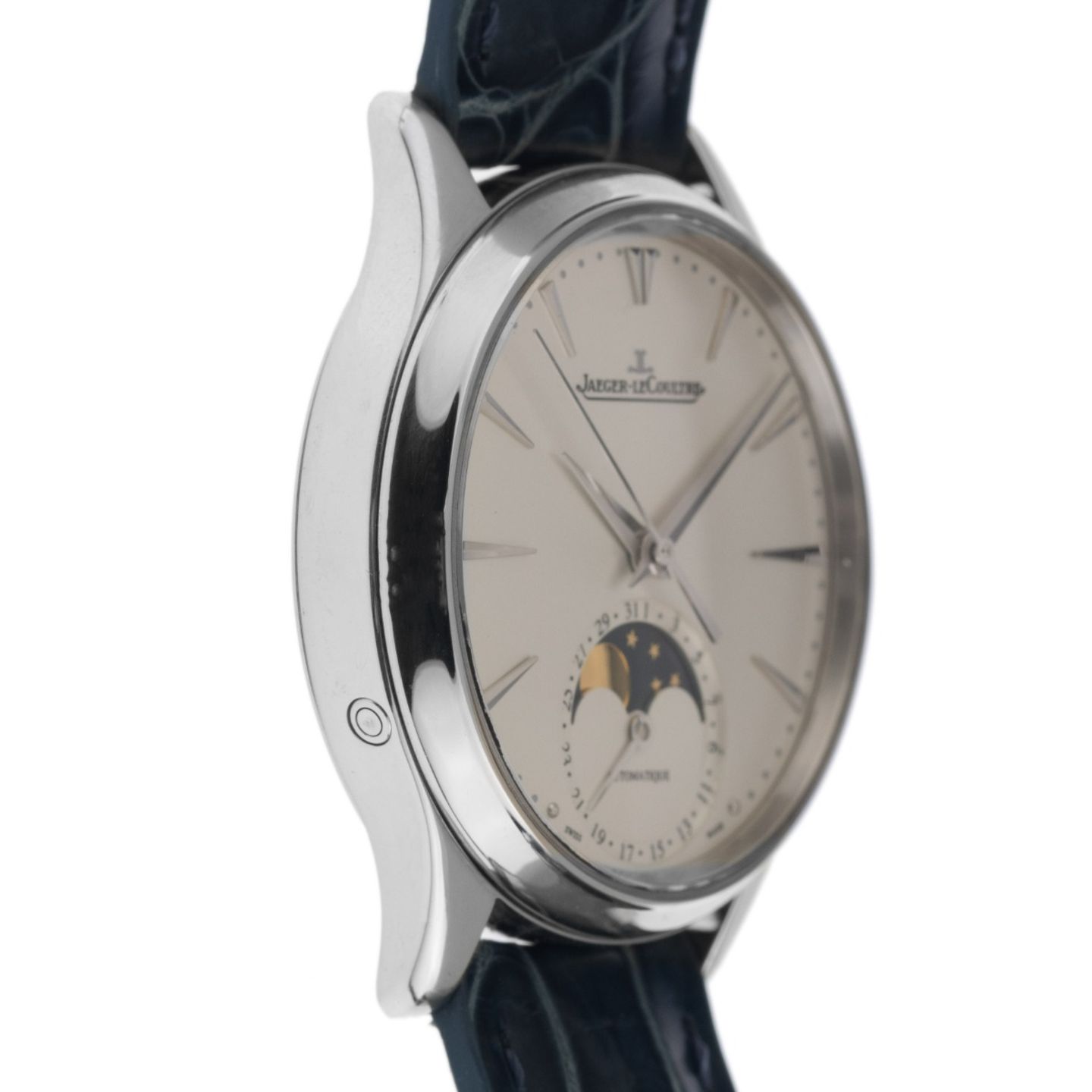 Jaeger-LeCoultre Master Ultra Thin Moon Q1258420 (2017) - Silver dial 34 mm Steel case (5/7)