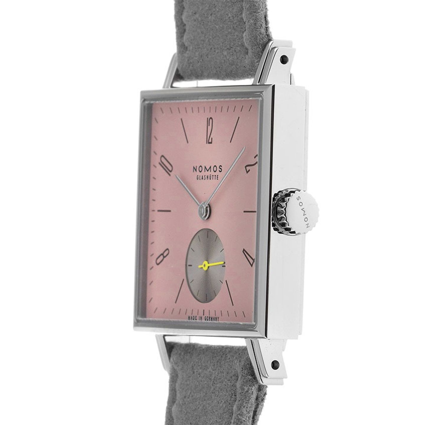 NOMOS Tetra 474 (2025) - Roze wijzerplaat 30mm Staal (4/7)