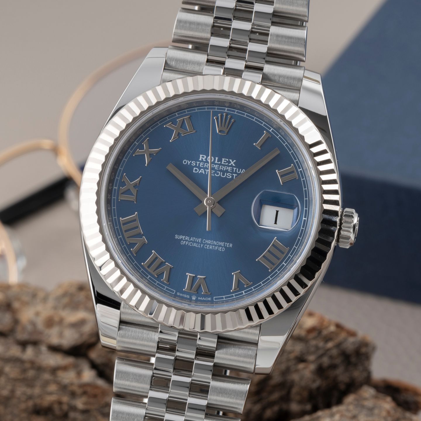 Rolex Datejust 41 126334 (Onbekend (willekeurig serienummer)) - 41mm Staal (3/8)