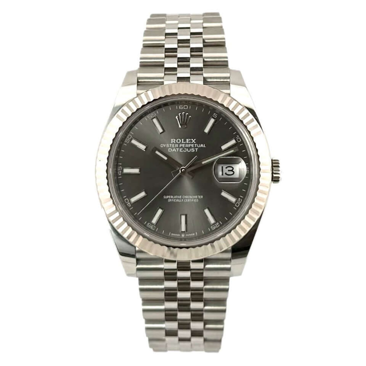 Rolex Datejust 41 126334 (2022) - Grey dial 41 mm Steel case (1/7)