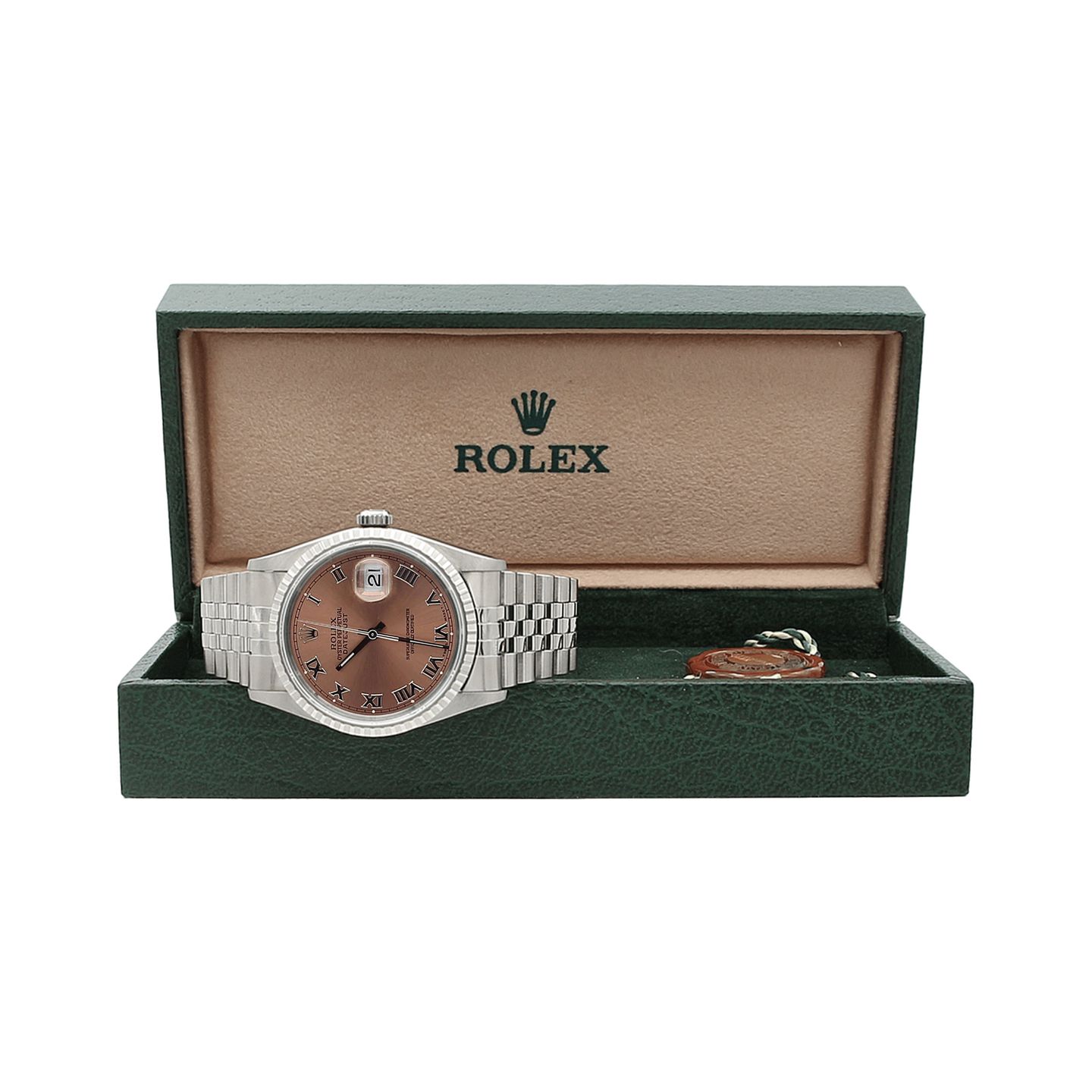 Rolex Datejust 36 16220 (Onbekend (willekeurig serienummer)) - 36mm Staal (1/6)