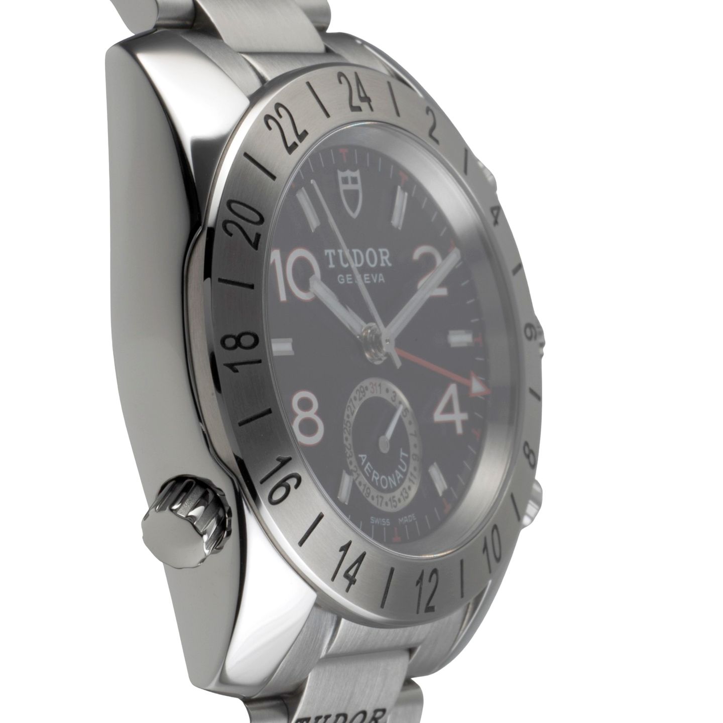 Tudor Sport Aeronaut 20200 (Unknown (random serial)) - Silver dial 41 mm Steel case (7/8)