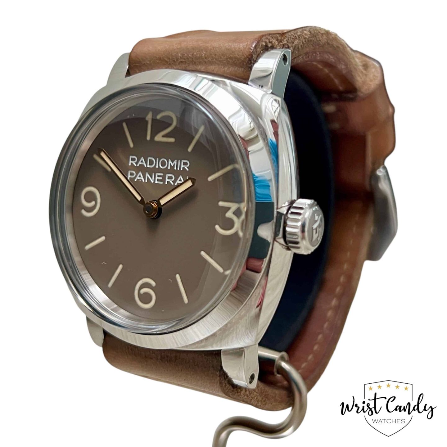 Panerai Special Editions PAM00662 (2022) - Bruin wijzerplaat 47mm Staal (2/8)