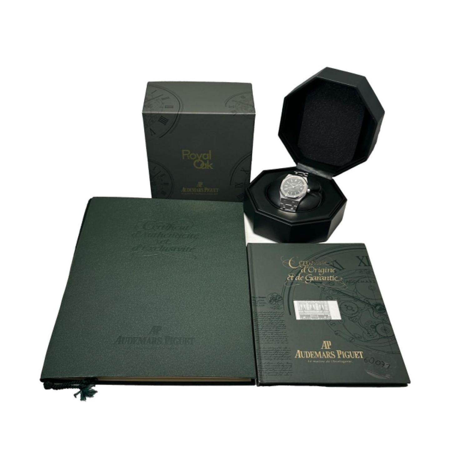 Audemars Piguet Jules Audemars 25919BC.OO.D002CR.02 (1998) - Black dial 39 mm White Gold case (5/5)