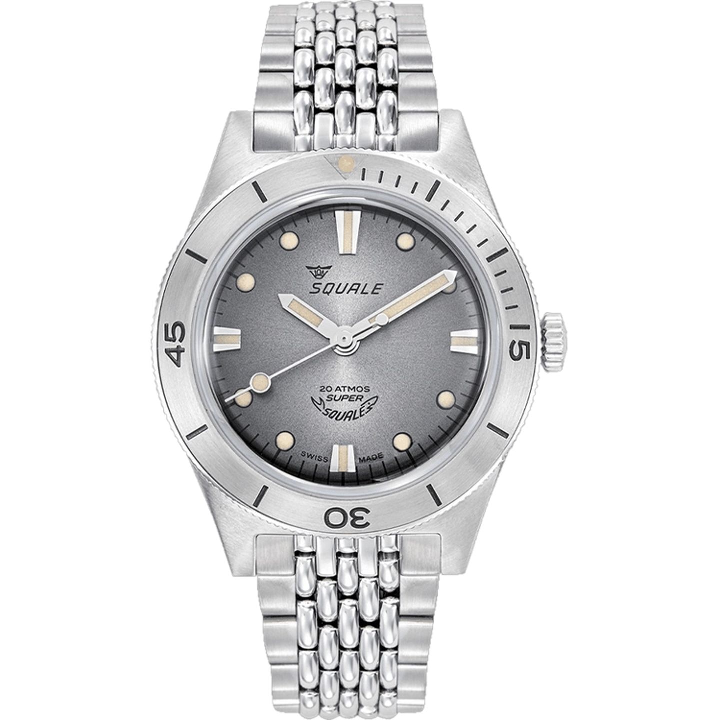Squale Super Squale SUPERSSG.AC (2026) - Grey dial 38 mm Steel case (1/1)