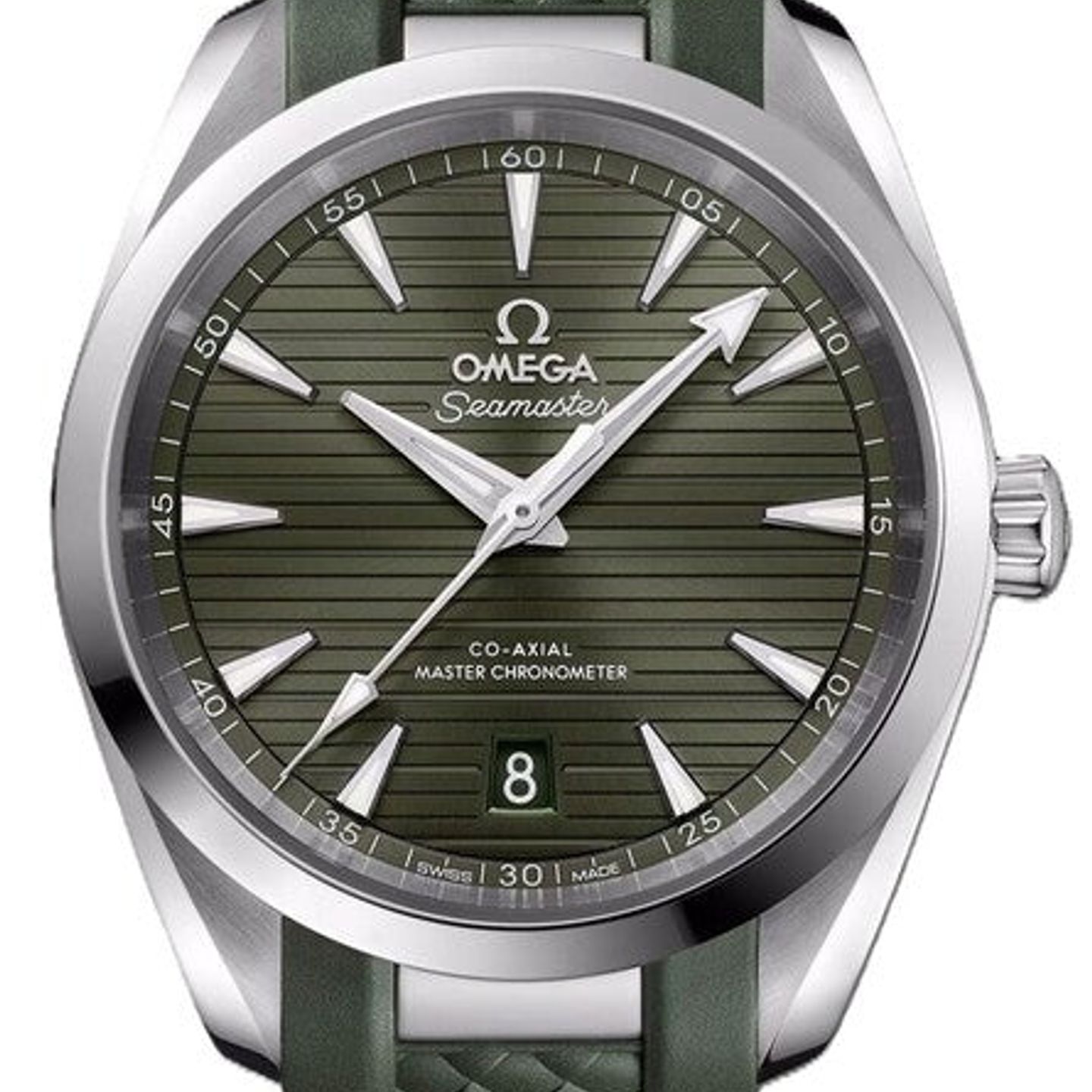 Omega Seamaster Aqua Terra 220.12.38.20.10.001 (2026) - Groen wijzerplaat 38mm Staal (2/2)