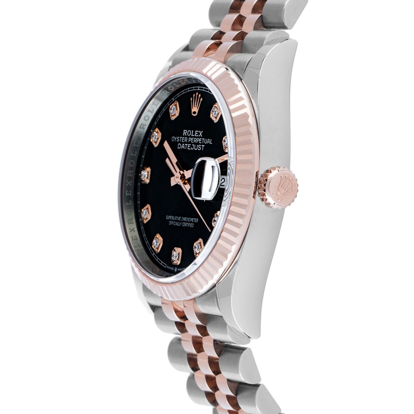 Rolex Datejust 36 126231 (2023) - Zwart wijzerplaat 36mm Goud/Staal (3/6)