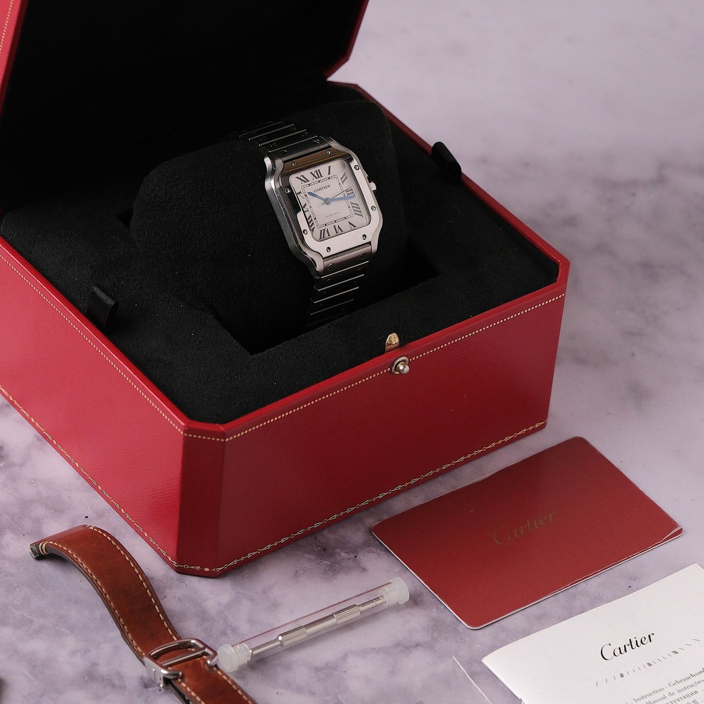 Cartier Santos WSSA0010 - (3/8)