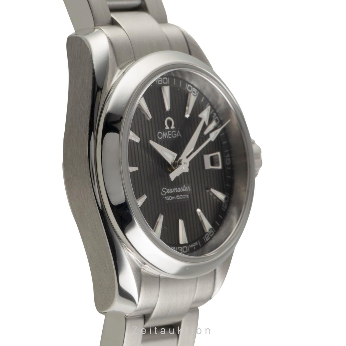 Omega Seamaster Aqua Terra 231.10.30.61.06.001 (Unknown (random serial)) - Grey dial 30 mm Steel case (6/8)