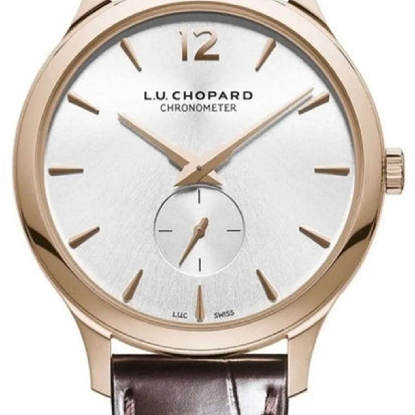 Chopard L.U.C 161948-5001 (2026) - Silver dial 40 mm Rose Gold case (1/1)