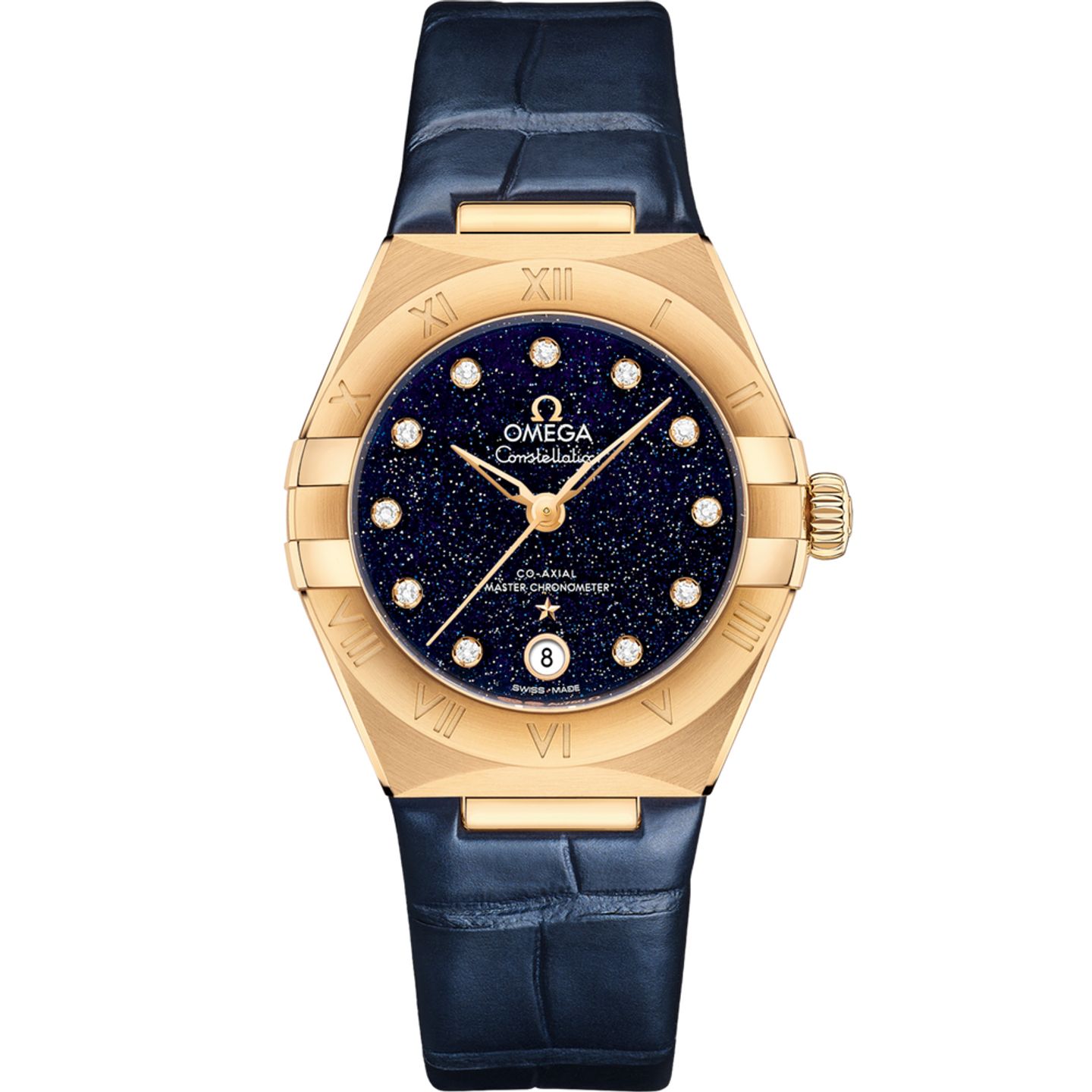 Omega Constellation 131.53.29.20.53.001 (2025) - Blue dial 29 mm Yellow Gold case (1/1)