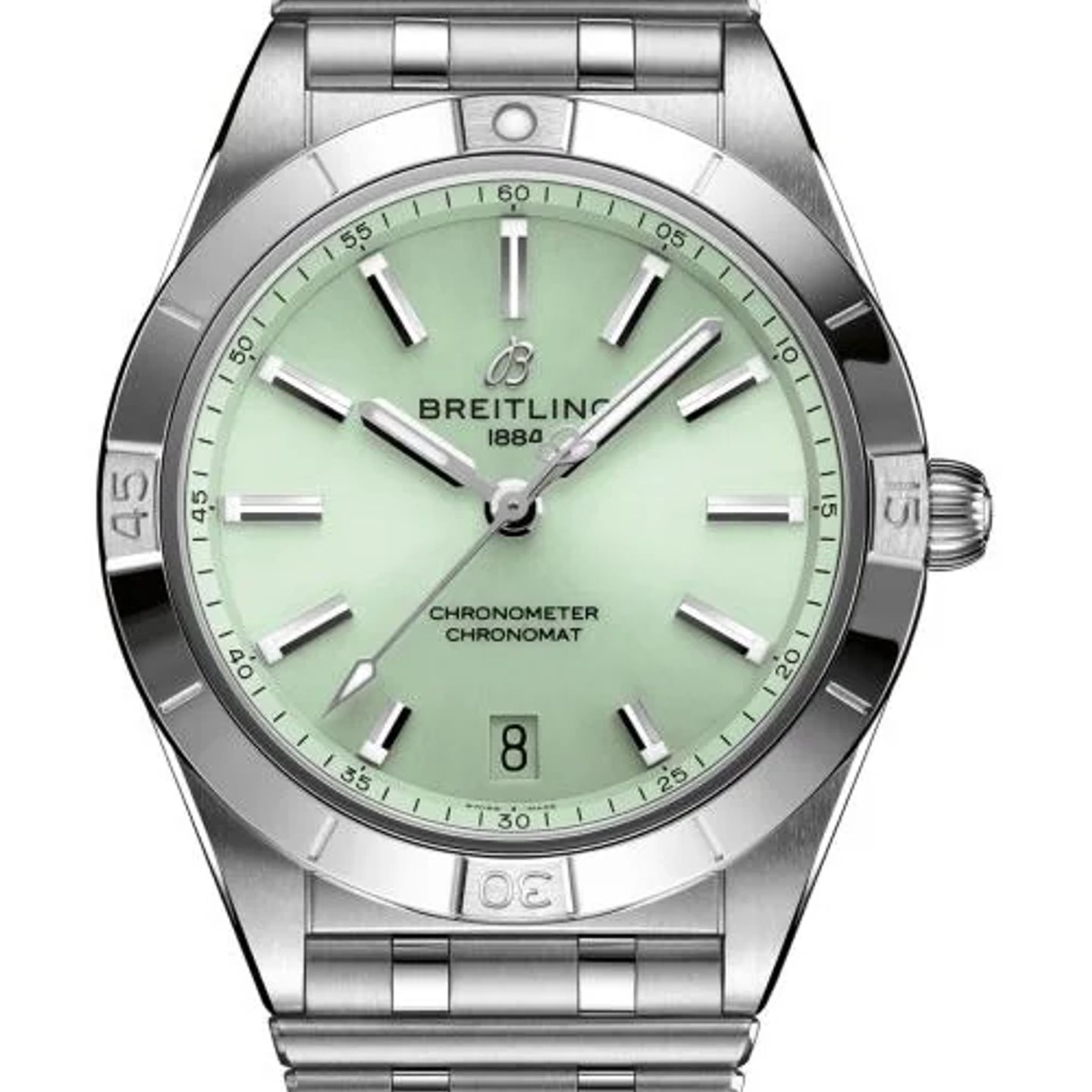 Breitling Chronomat 36 A10380101L1A1 (2026) - Groen wijzerplaat 36mm Staal (1/1)