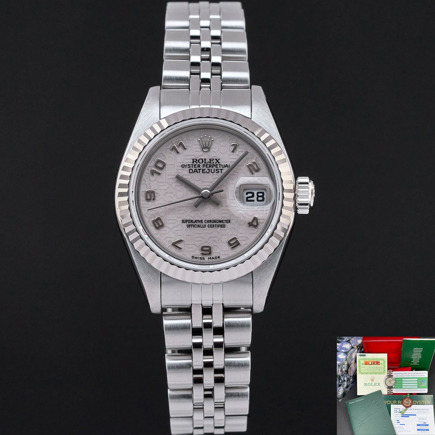 Rolex Lady-Datejust 79174 (2000) - 26 mm Steel case (1/8)