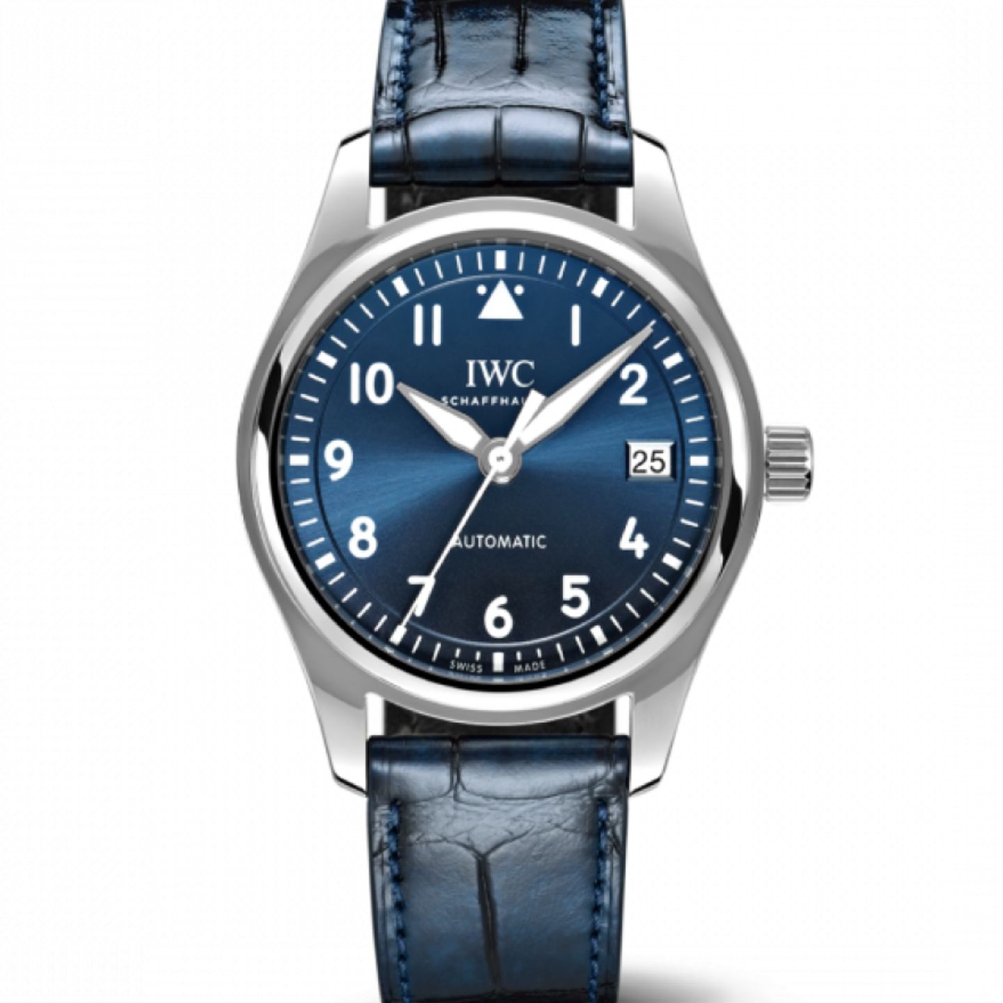 IWC Pilot's Watch Automatic 36 IW324008 (2022) - Blauw wijzerplaat 36mm Staal (1/8)