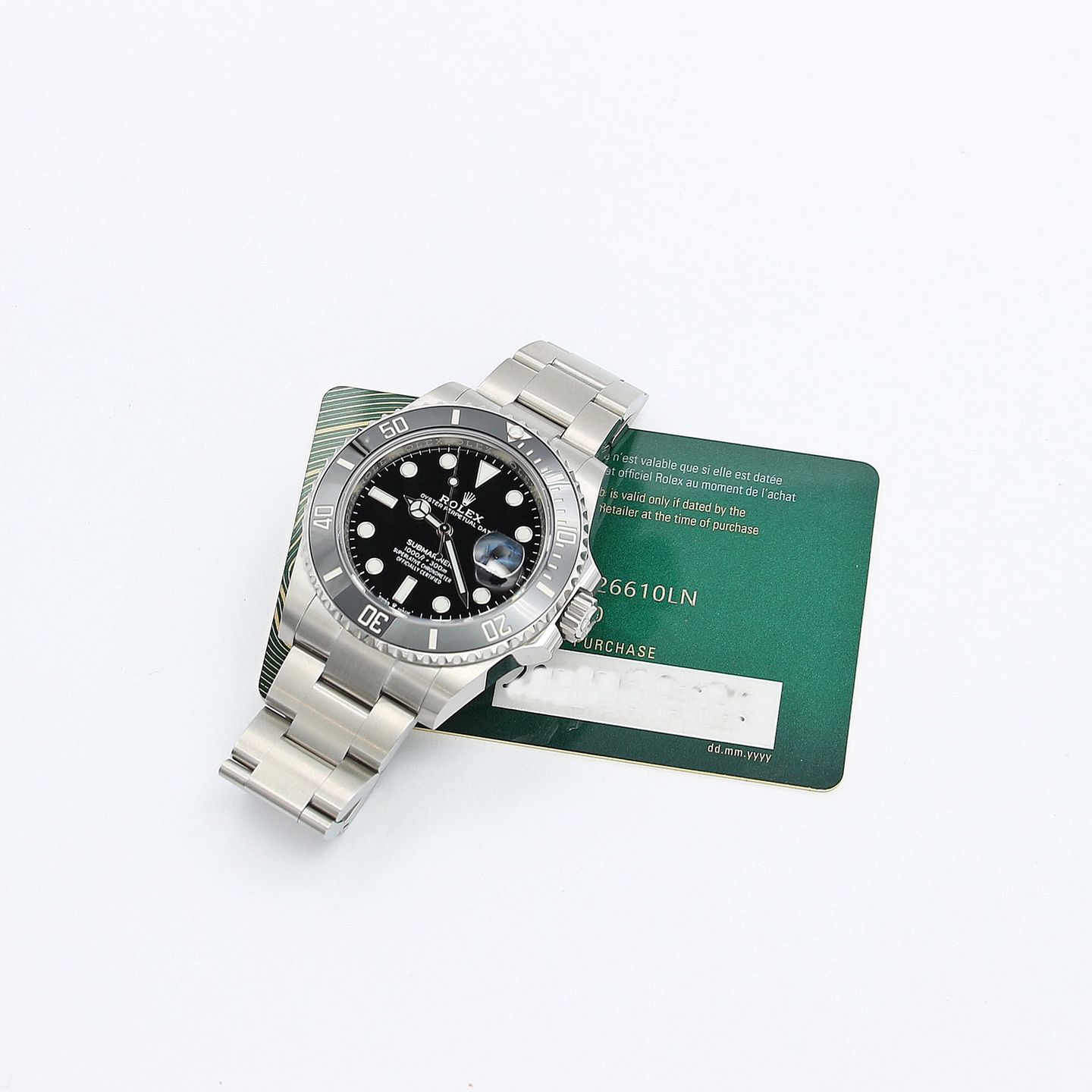 Rolex Submariner Date 126610LN (Onbekend (willekeurig serienummer)) - Zwart wijzerplaat 41mm Staal (5/8)