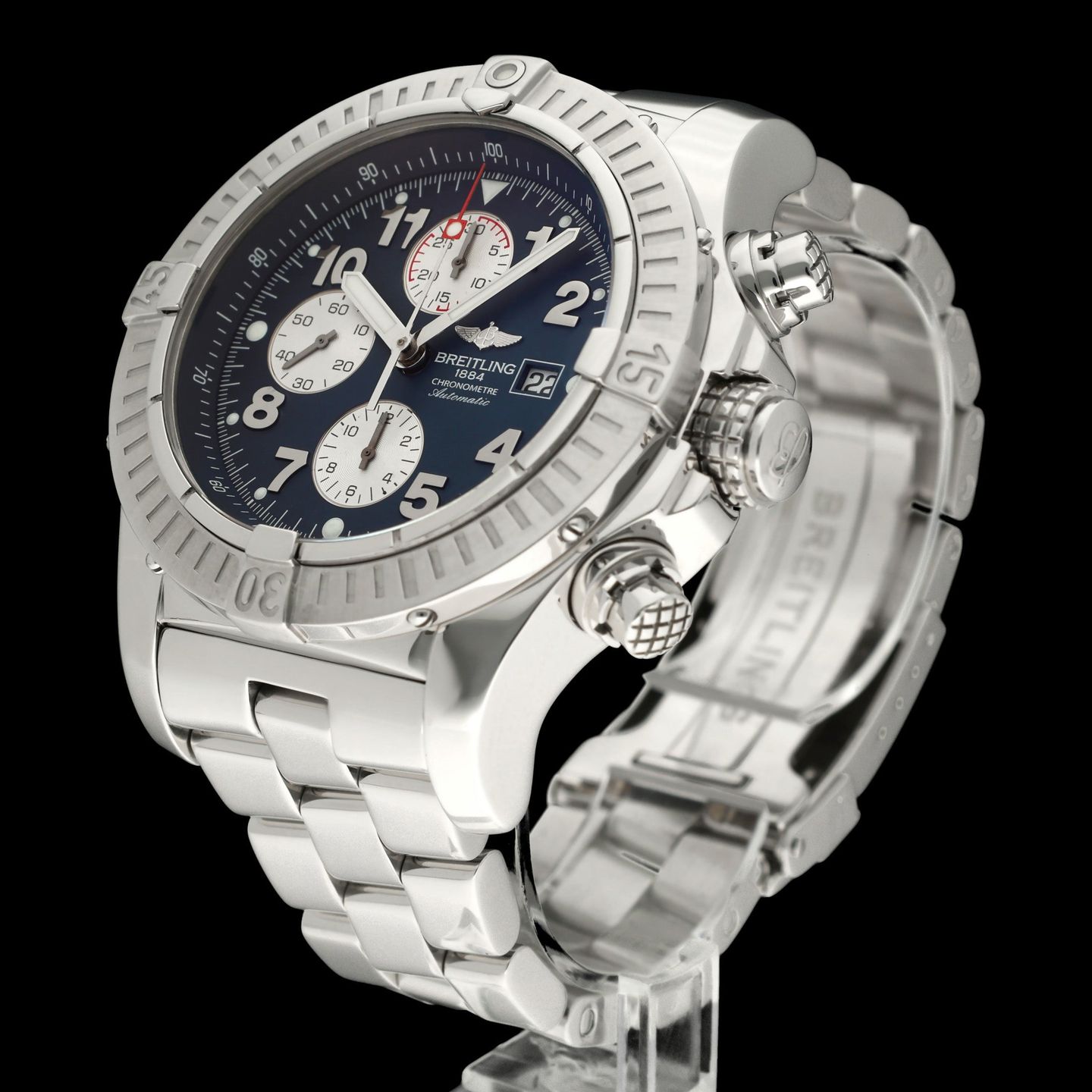 Breitling Super Avenger A13370 (2006) - 48 mm Steel case (5/8)