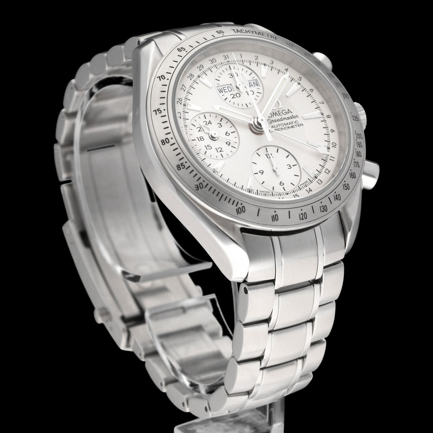 Omega Speedmaster Day Date 3221.30.00 (2013) - Zilver wijzerplaat 40mm Staal (6/8)