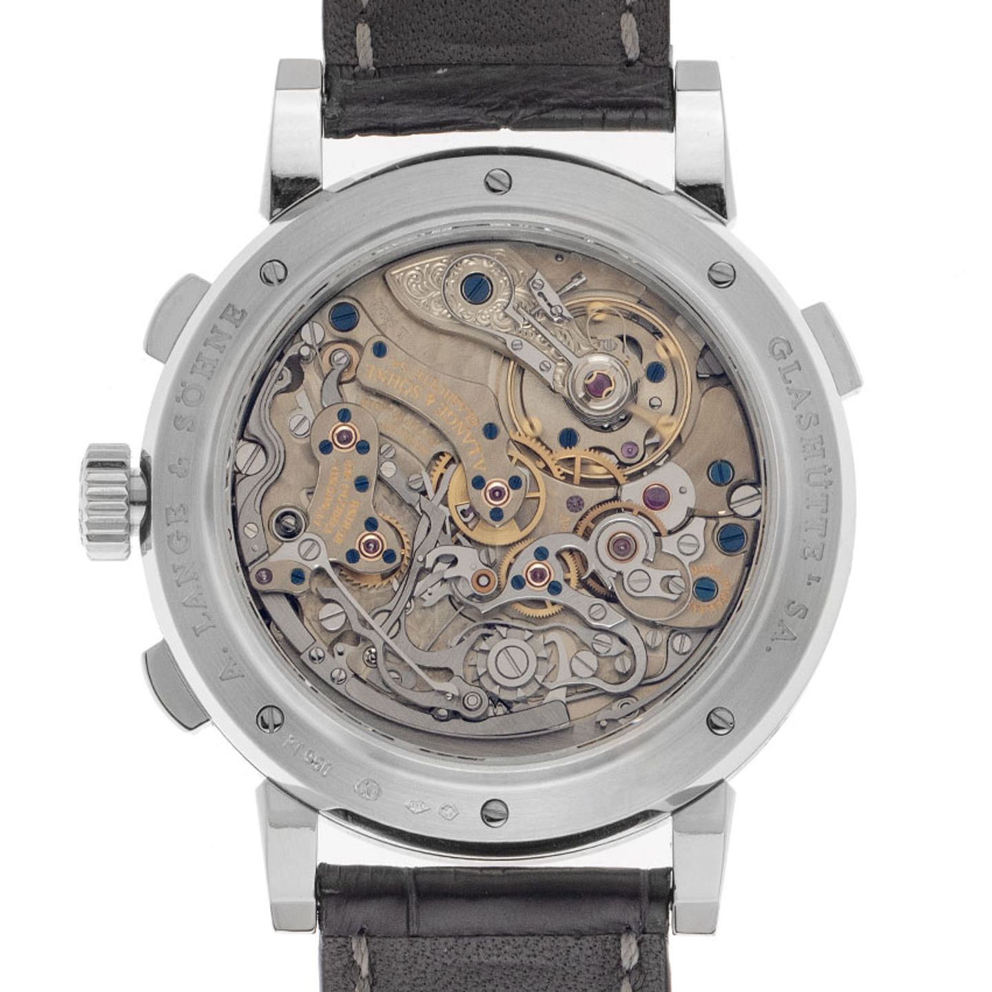 A. Lange & Söhne Datograph 410.025 (Unknown (random serial)) - 41 mm Platinum case (5/8)