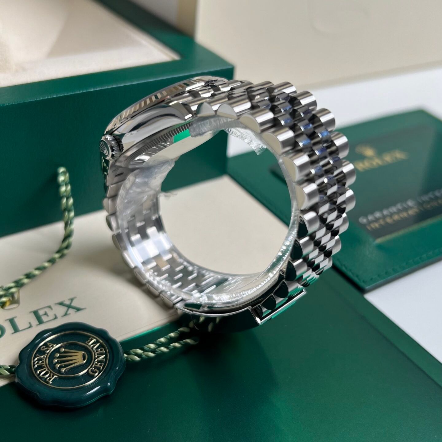 Rolex Datejust 36 126234 (2024) - Green dial 36 mm Steel case (3/5)