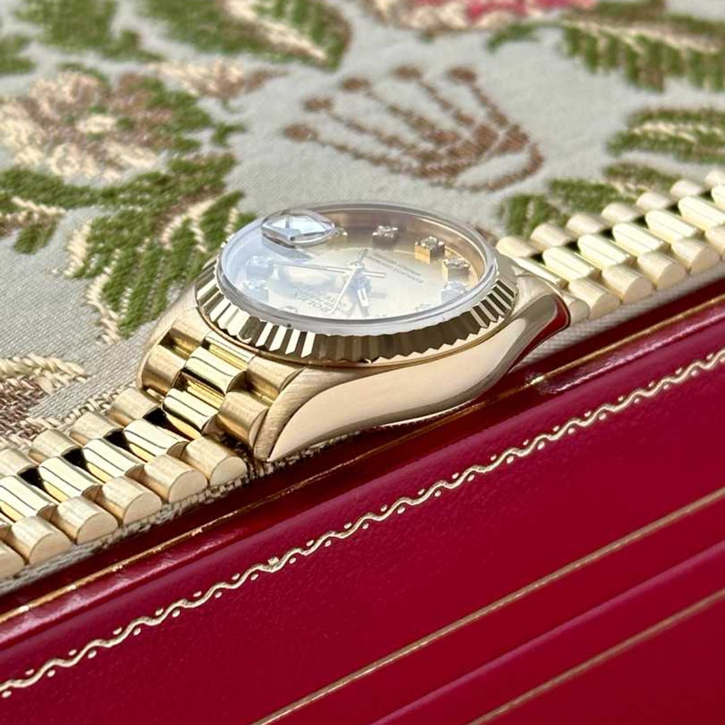 Rolex Lady-Datejust 69178 (1988) - Goud wijzerplaat 26mm Geelgoud (7/8)