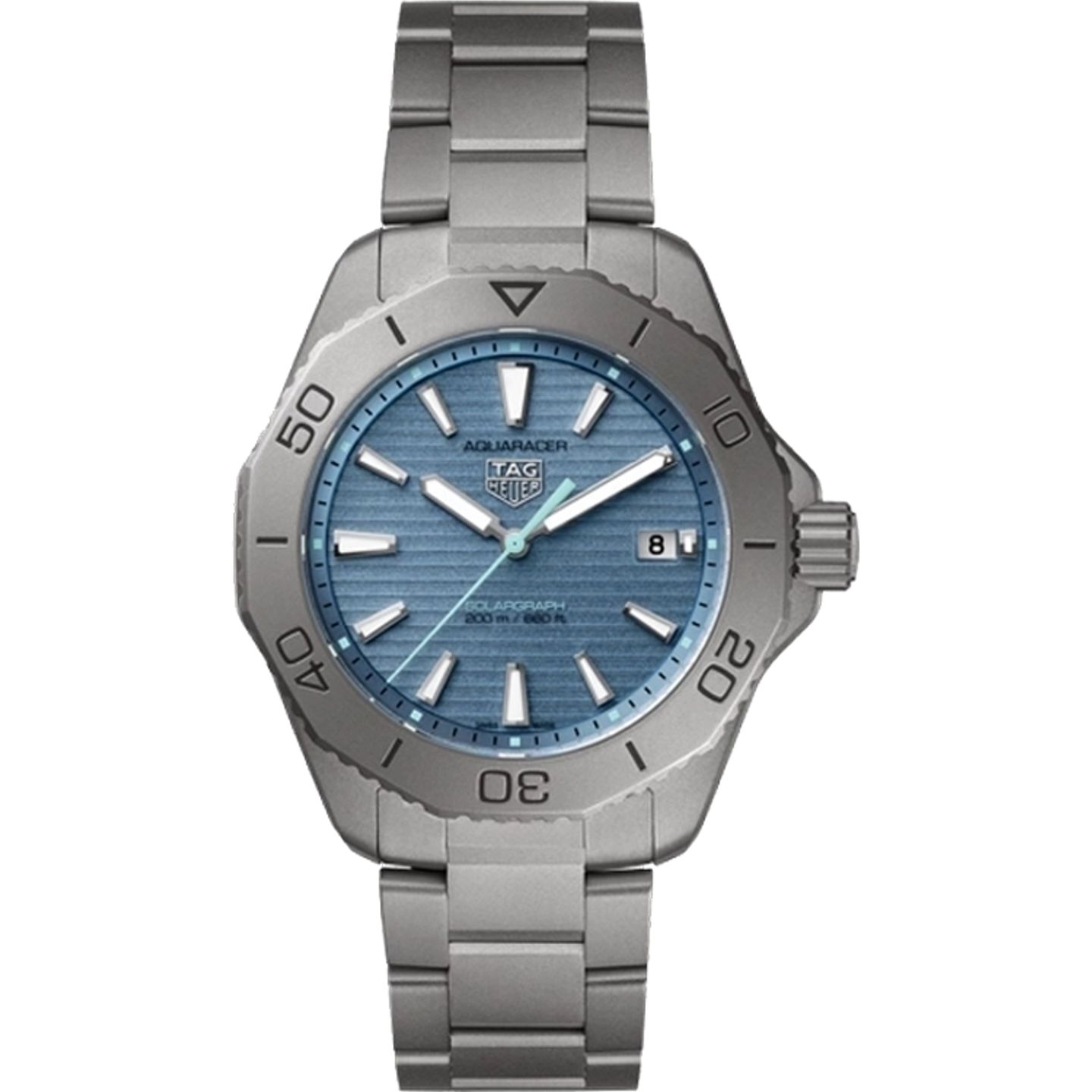 TAG Heuer Aquaracer WBP1182.BF0000 (2025) - Blue dial 40 mm Titanium case (1/1)