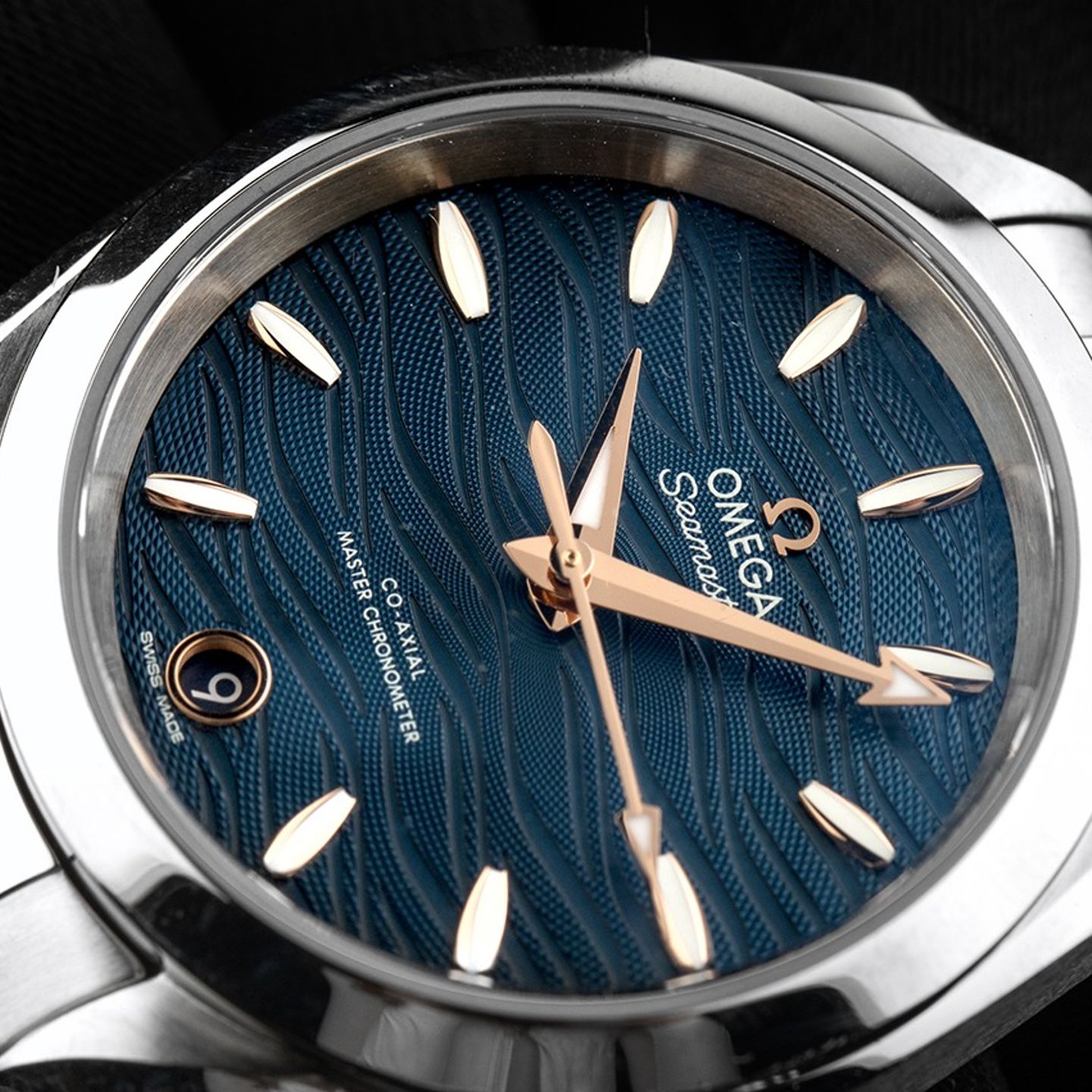 Omega Seamaster Aqua Terra 220.10.34.20.03.001 (2026) - Blauw wijzerplaat 34mm Staal (3/7)