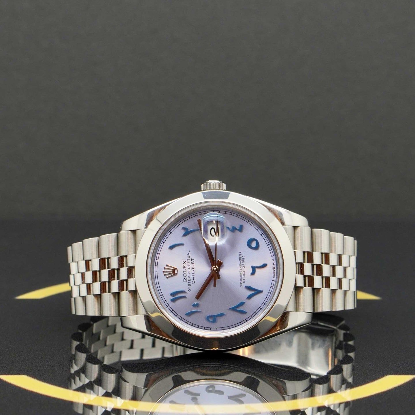 Rolex Datejust 41 126300 (2020) - Blauw wijzerplaat 41mm Staal (4/7)