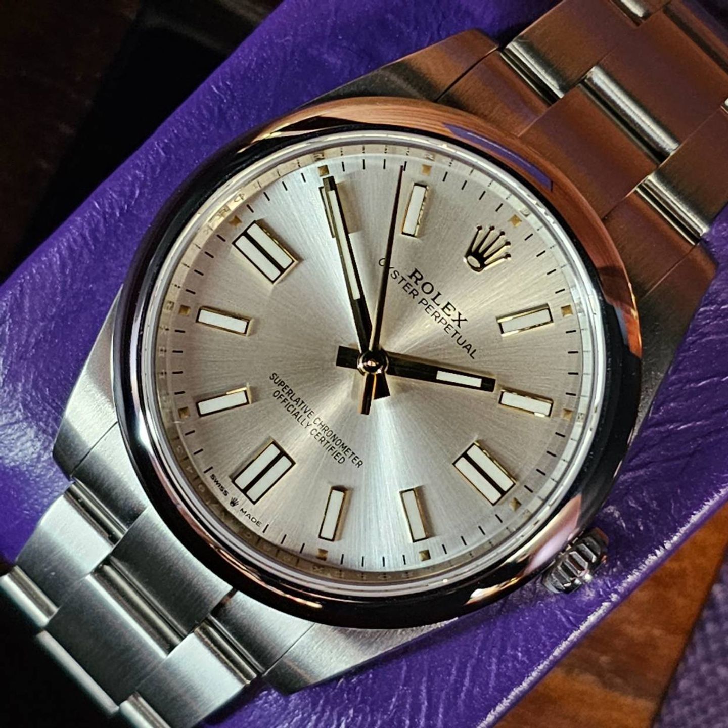 Rolex Oyster Perpetual 41 124300 - (4/5)