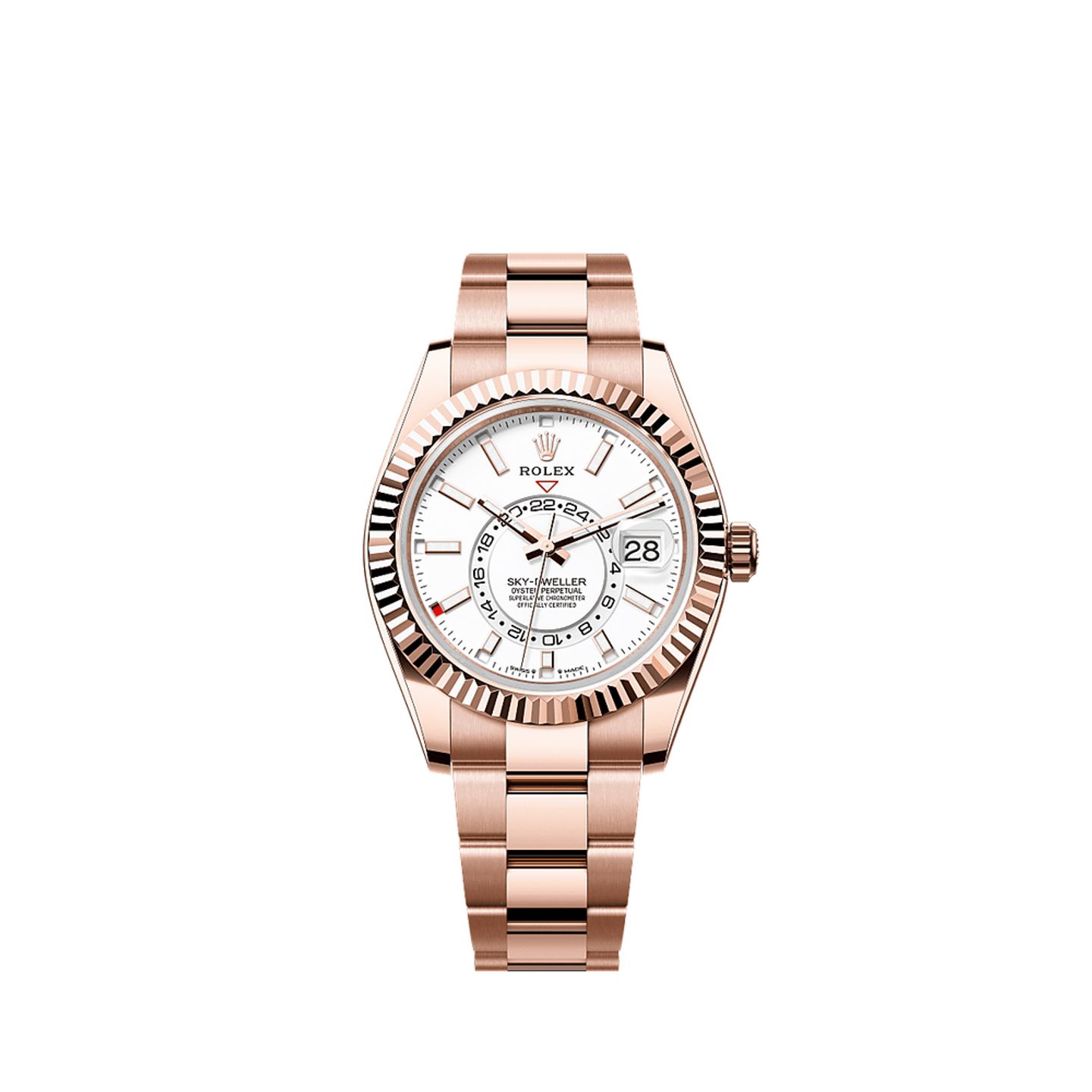 Rolex Sky-Dweller 336935 (2025) - Blauw wijzerplaat 42mm Roségoud (1/1)