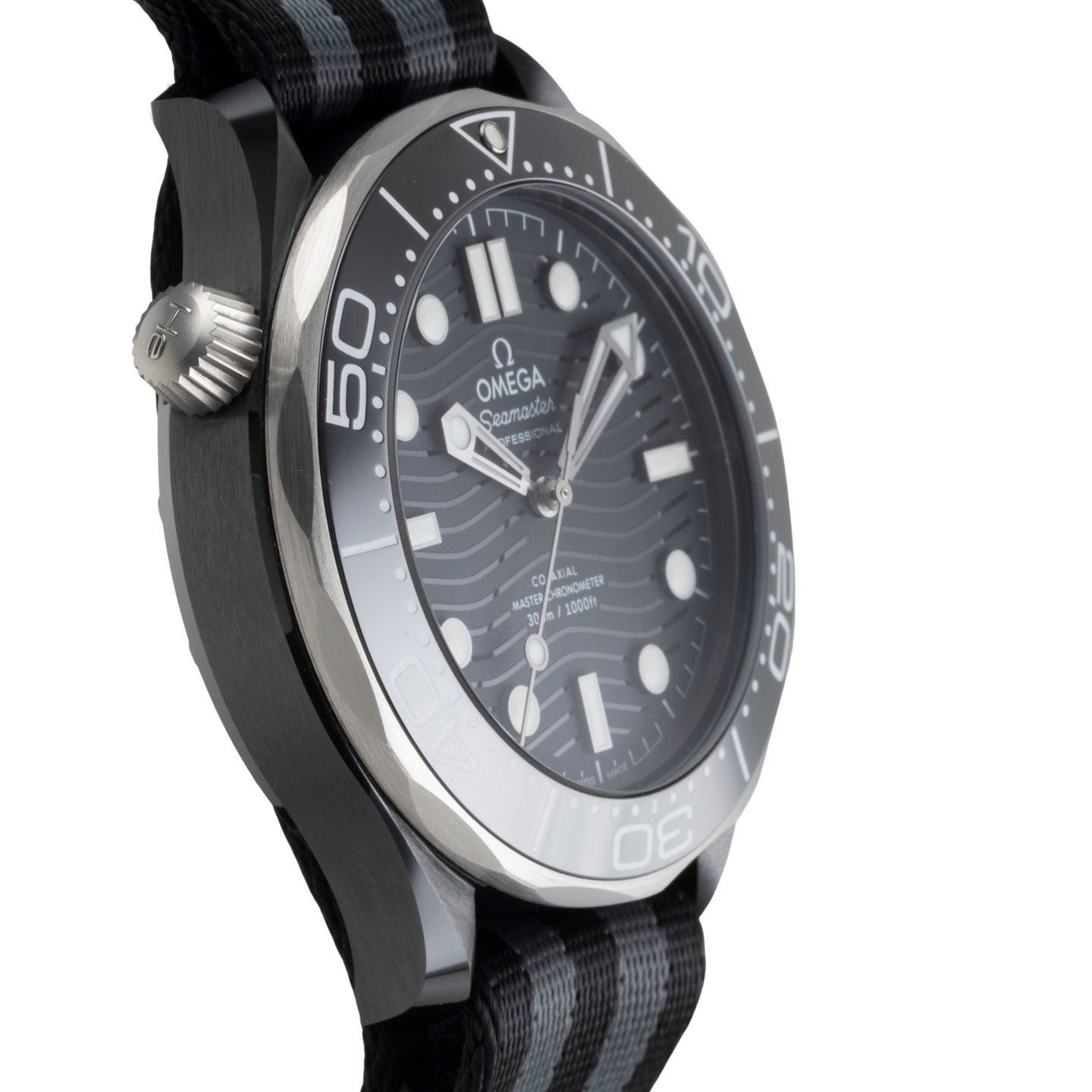 Omega Seamaster Diver 300 M 210.92.44.20.01.002 (Unknown (random serial)) - Black dial 44 mm Ceramic case (7/8)