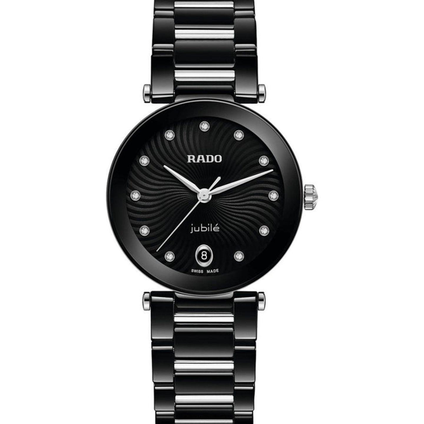 Rado Coupole R22243703 (2026) - Black dial 31 mm Ceramic case (2/5)