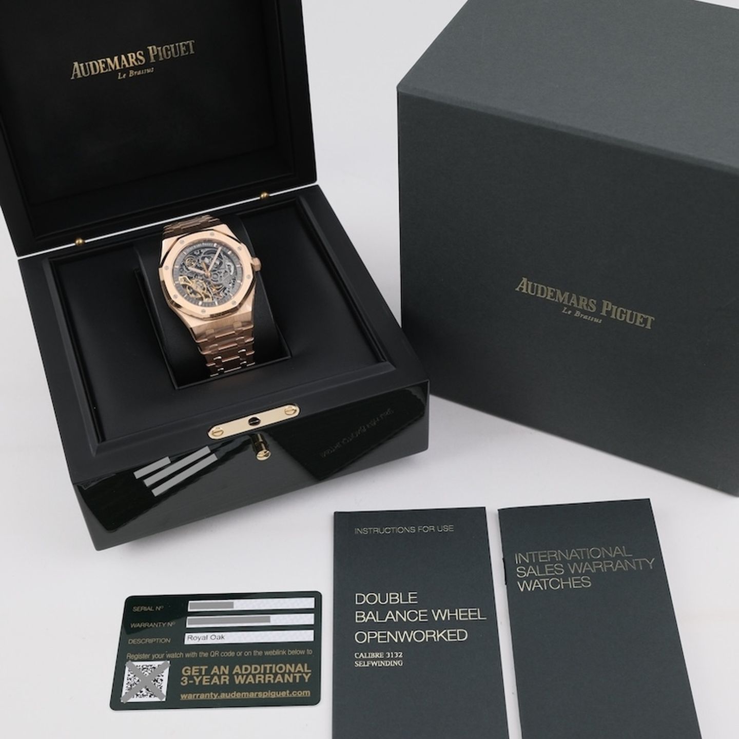 Audemars Piguet Royal Oak Double Balance Wheel Openworked 15407OR.OO.1220OR.01 - (8/8)